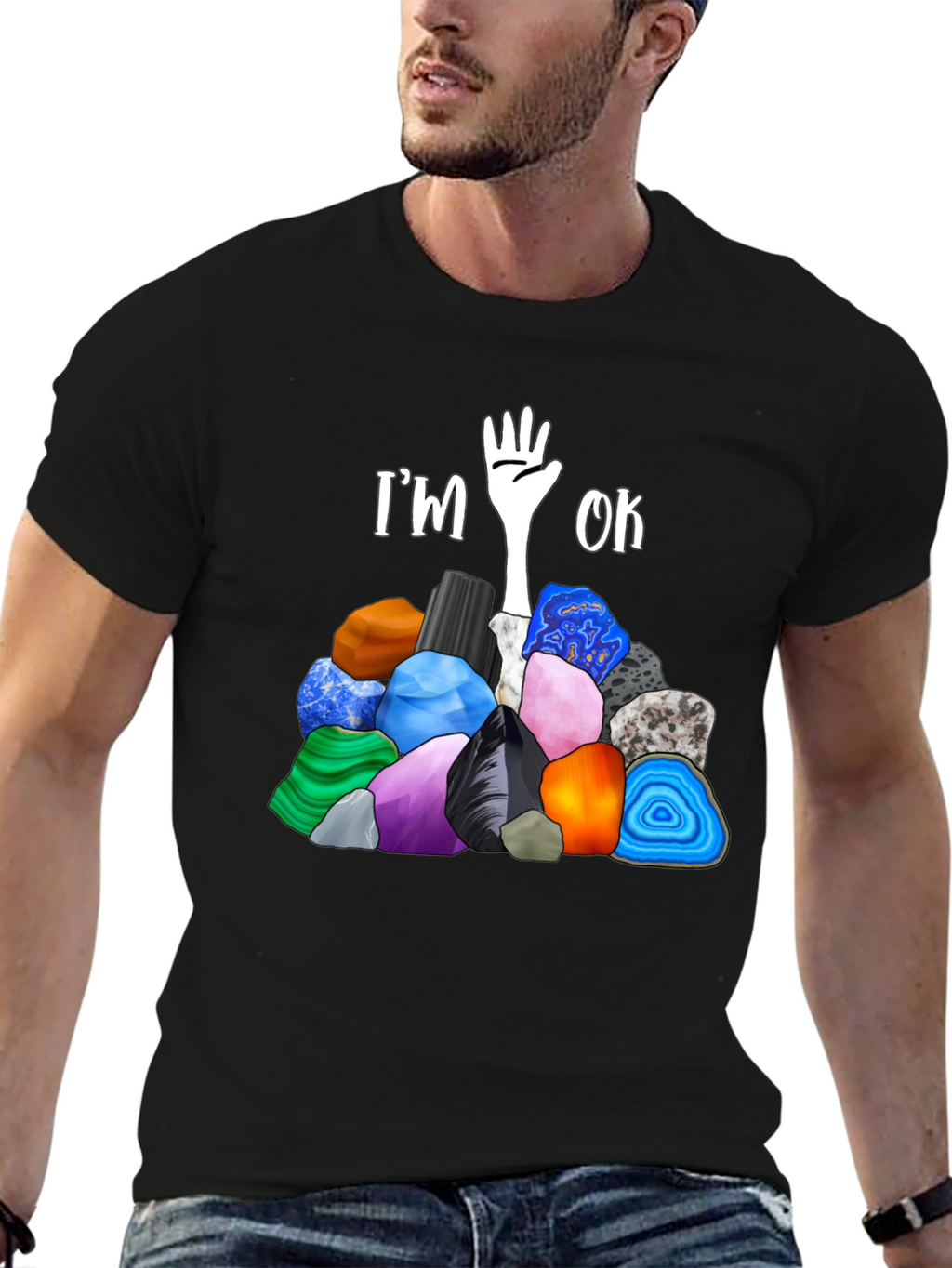 Im Rock OK T-Shirt Fun Geologist Tee