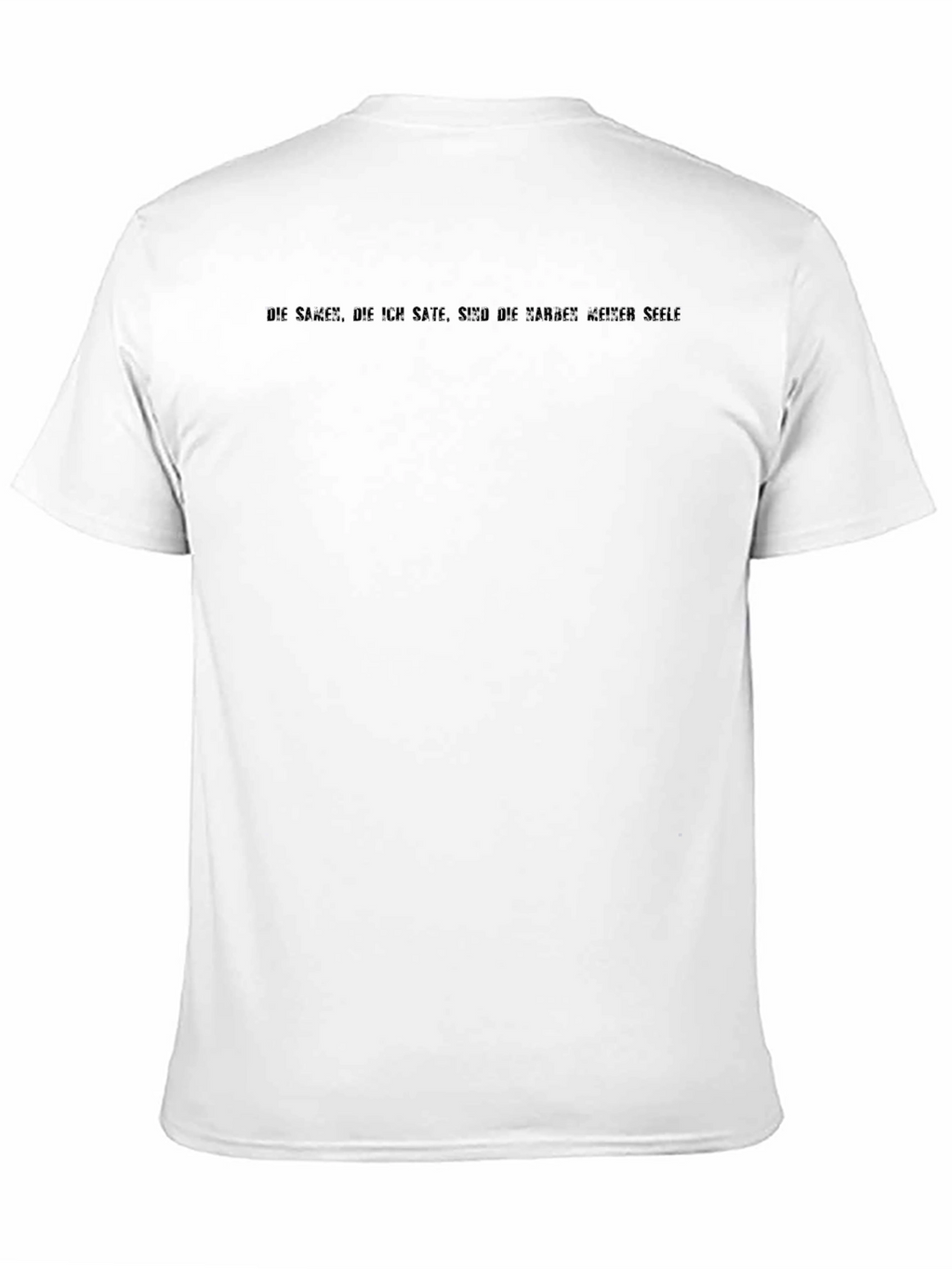 Statement T-Shirt - Dark Text Comfortable Fit