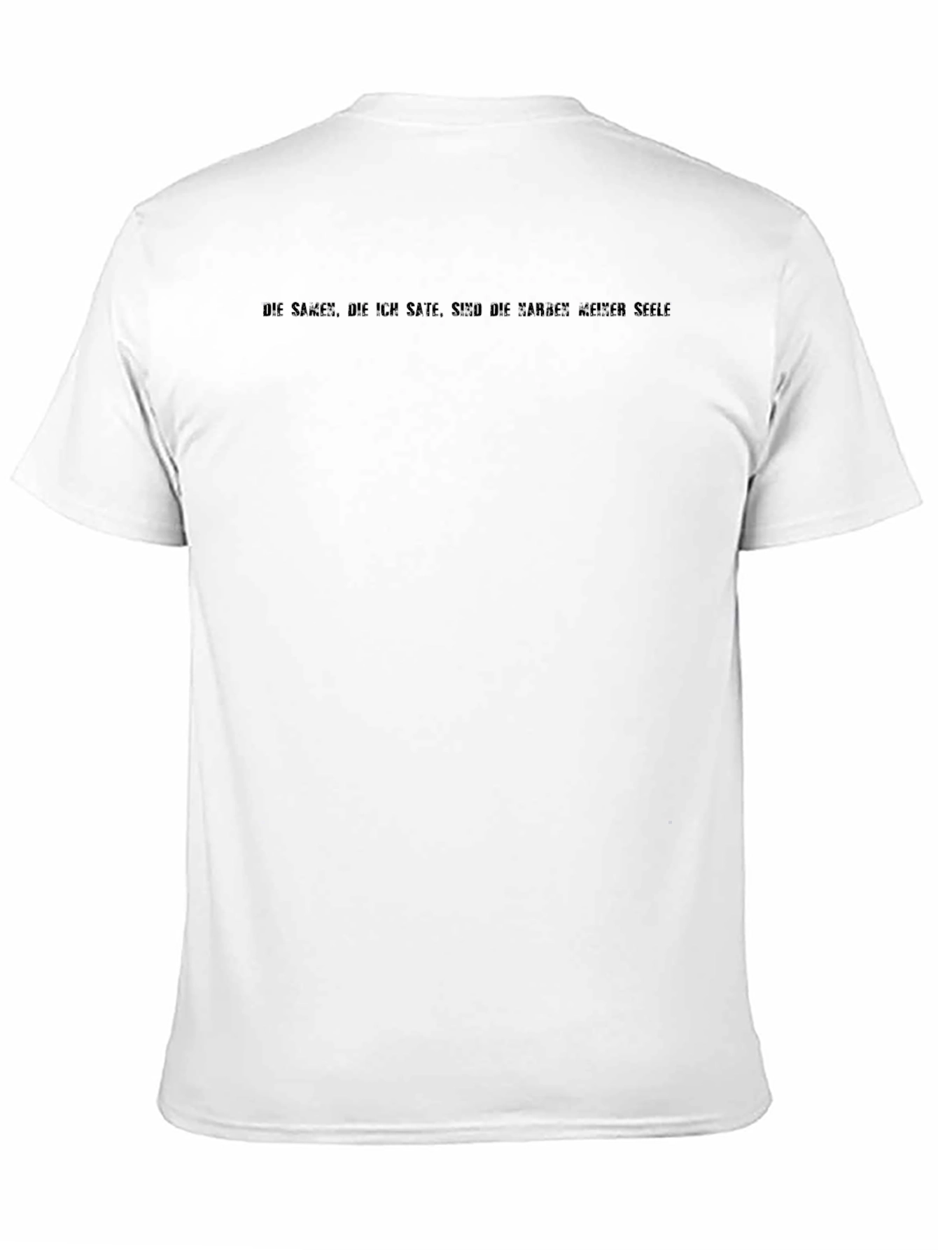 Statement T-Shirt - Dark Text Comfortable Fit