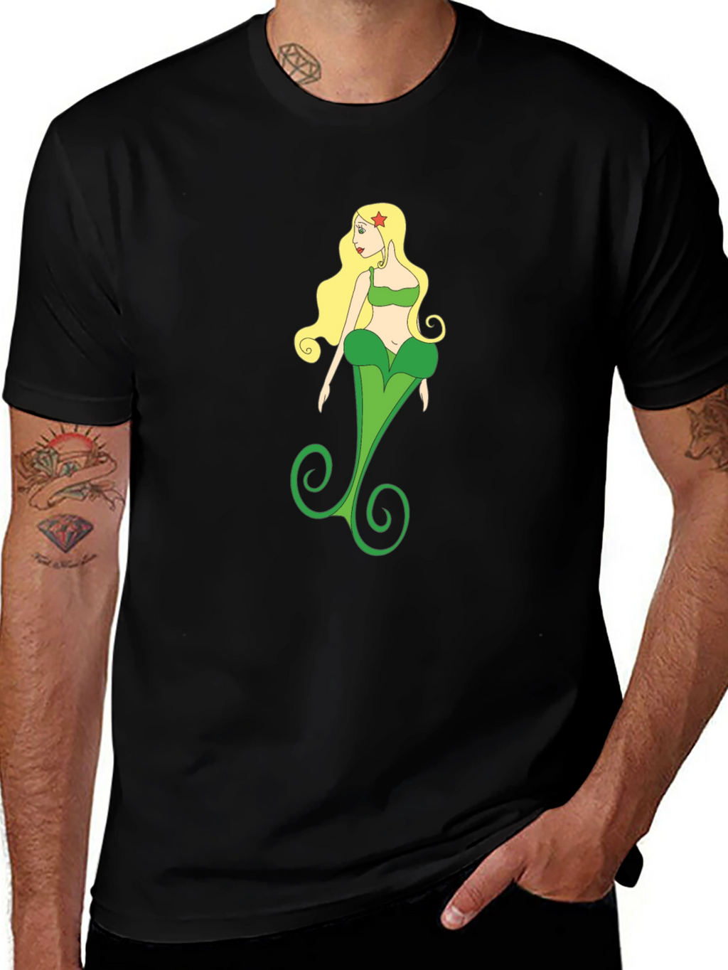 Unique Mermaid T-Shirt - Graphic Tee
