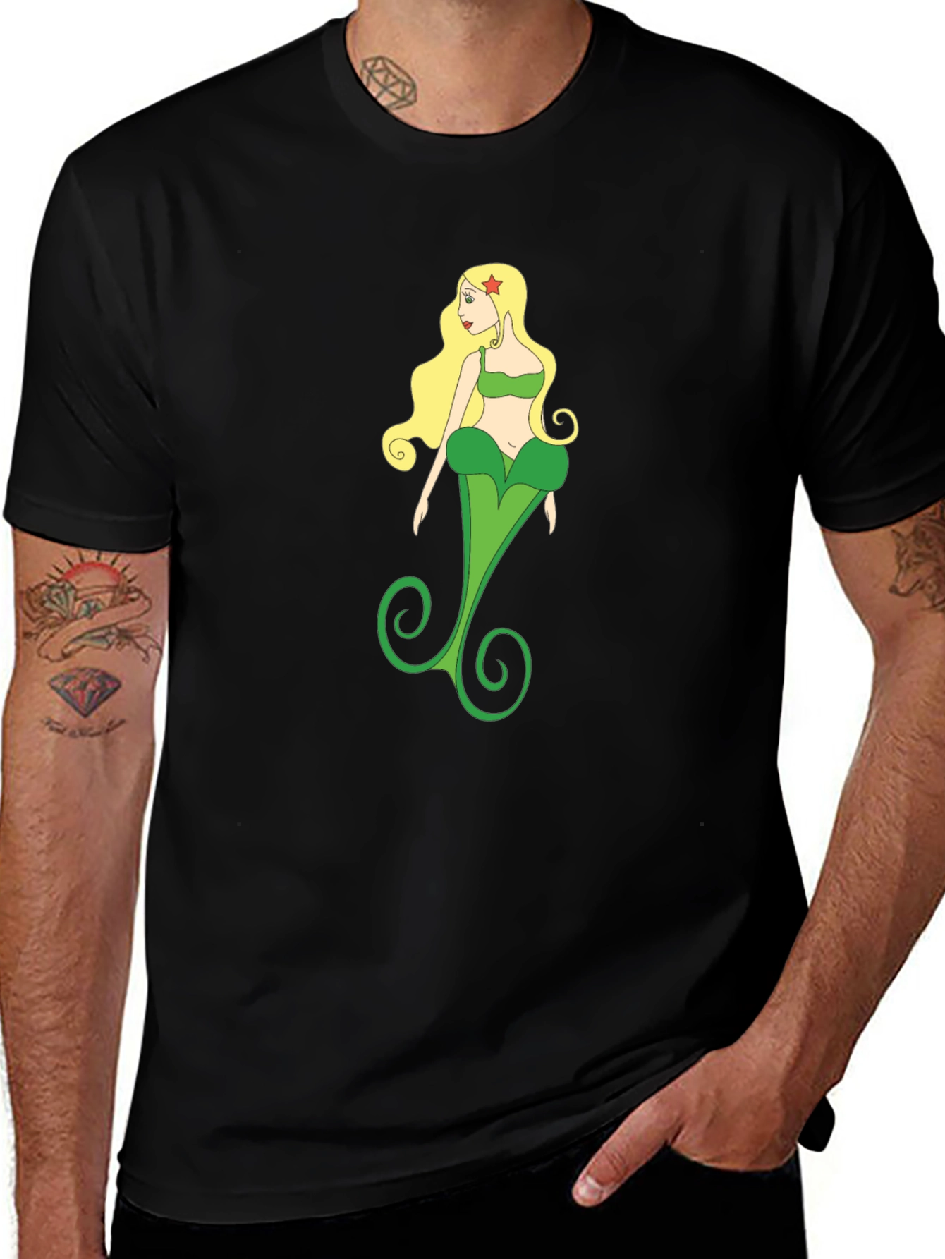 Unique Mermaid T-Shirt - Graphic Tee