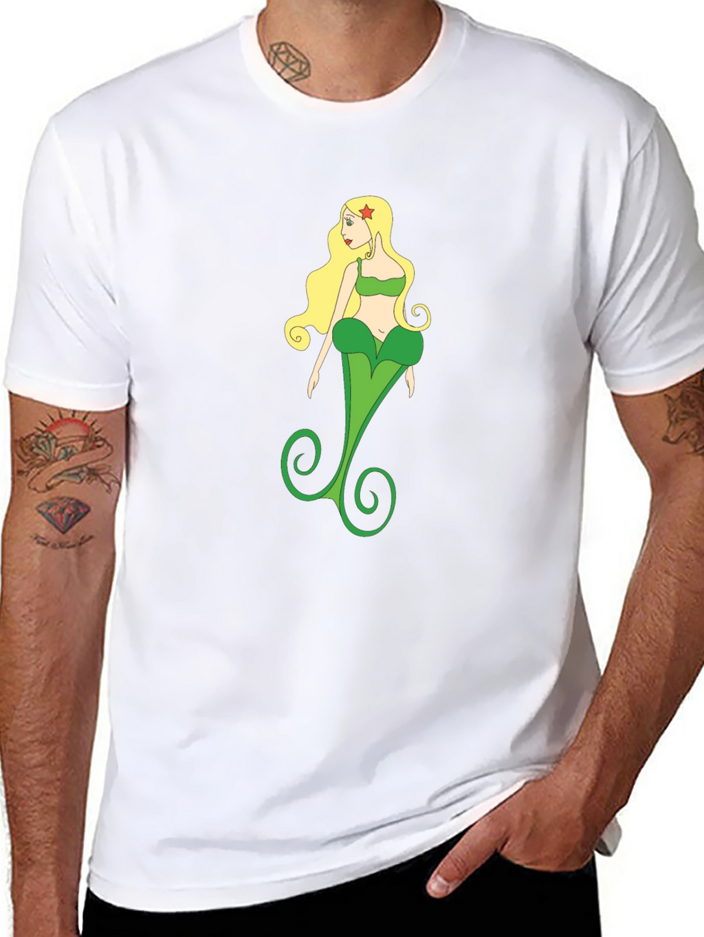Unique Mermaid T-Shirt - Graphic Tee