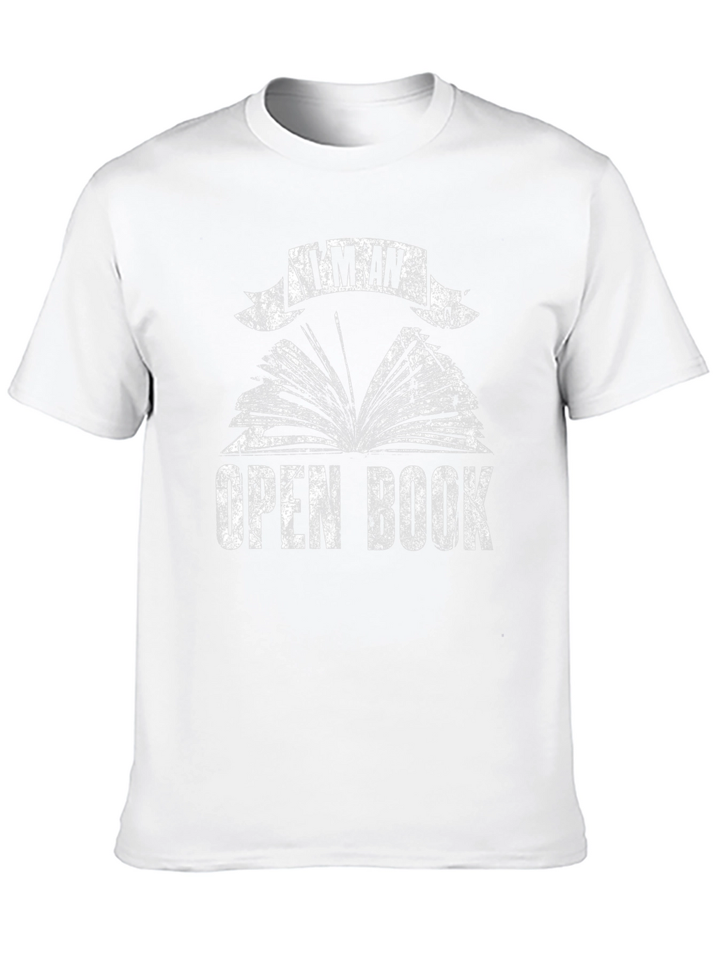 Im An Open Book Graphic Tee - Black