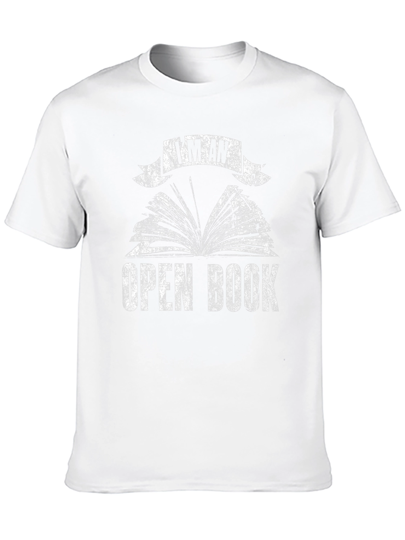 Im An Open Book Graphic Tee - Black