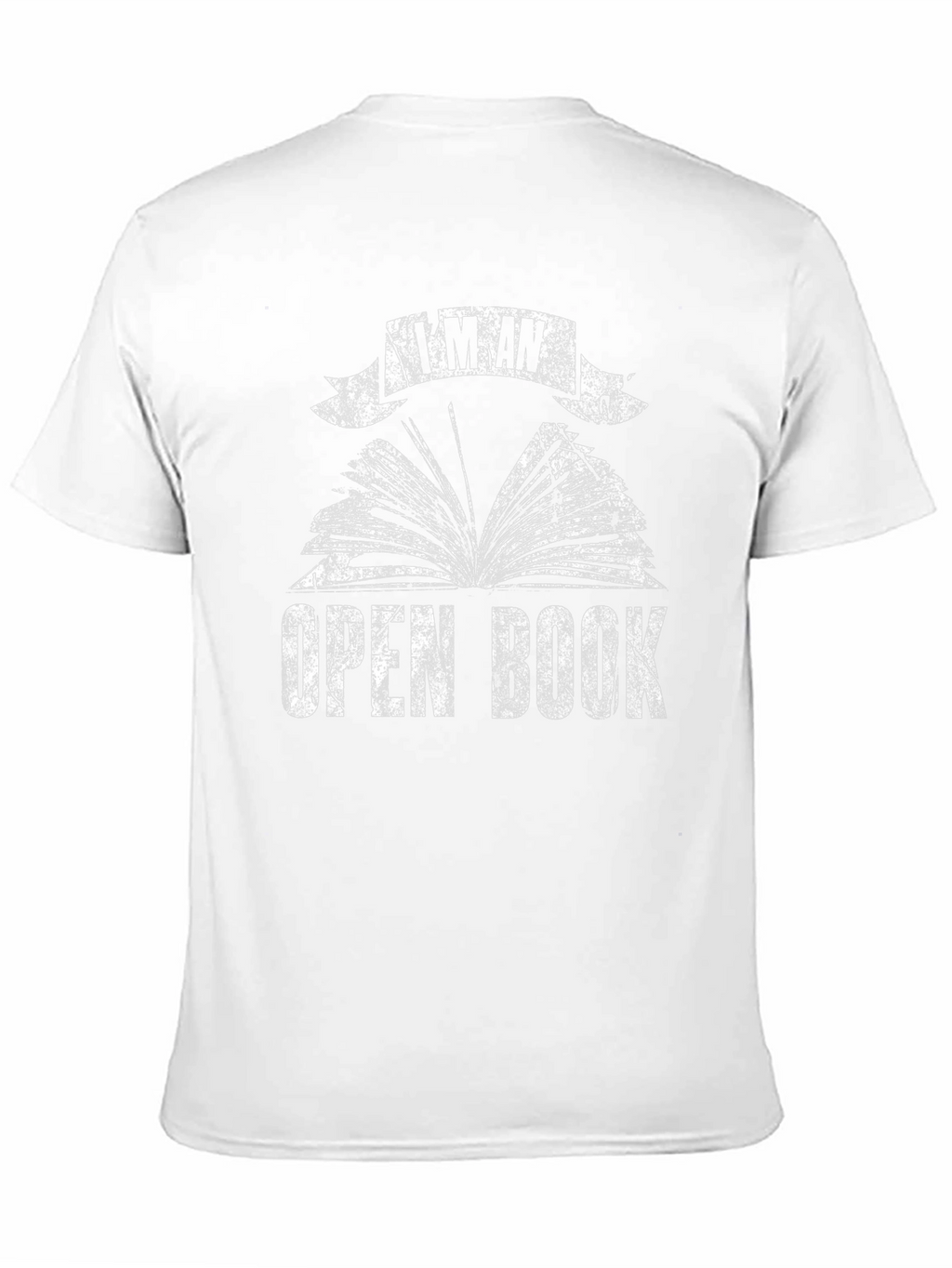 Im An Open Book Graphic Tee - Black