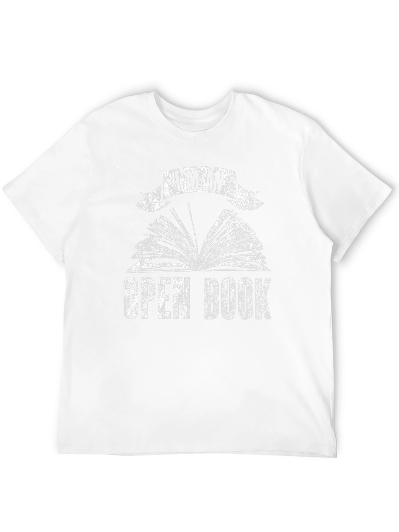 Im An Open Book Graphic Tee - Black