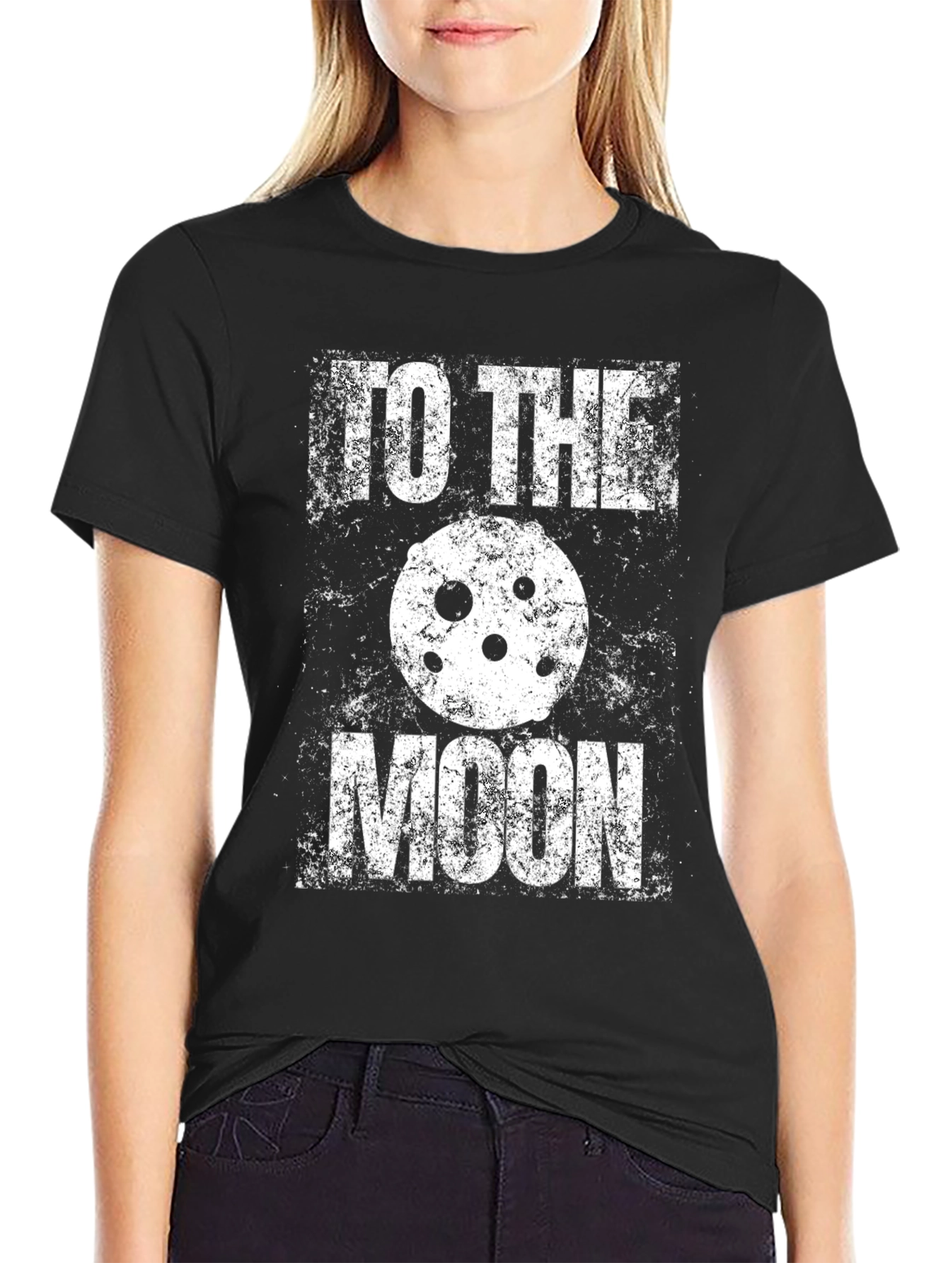 To The Moon Graphic Tee - Crypto HODL T-Shirt