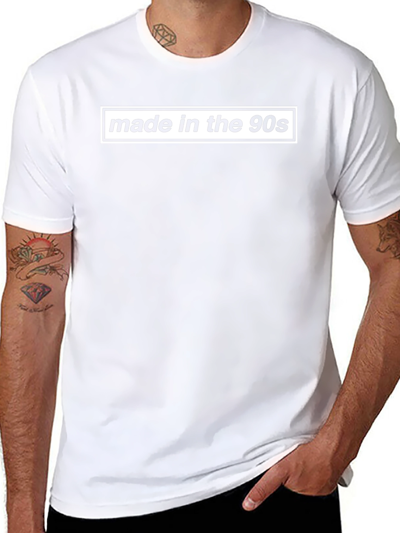 Made in the 90s Black Graphic Tee