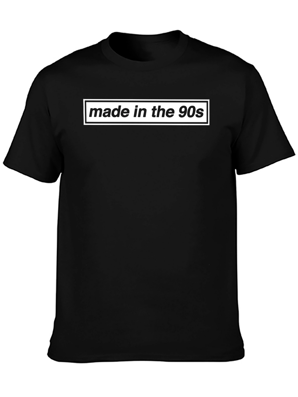 Made in the 90s Black Graphic Tee
