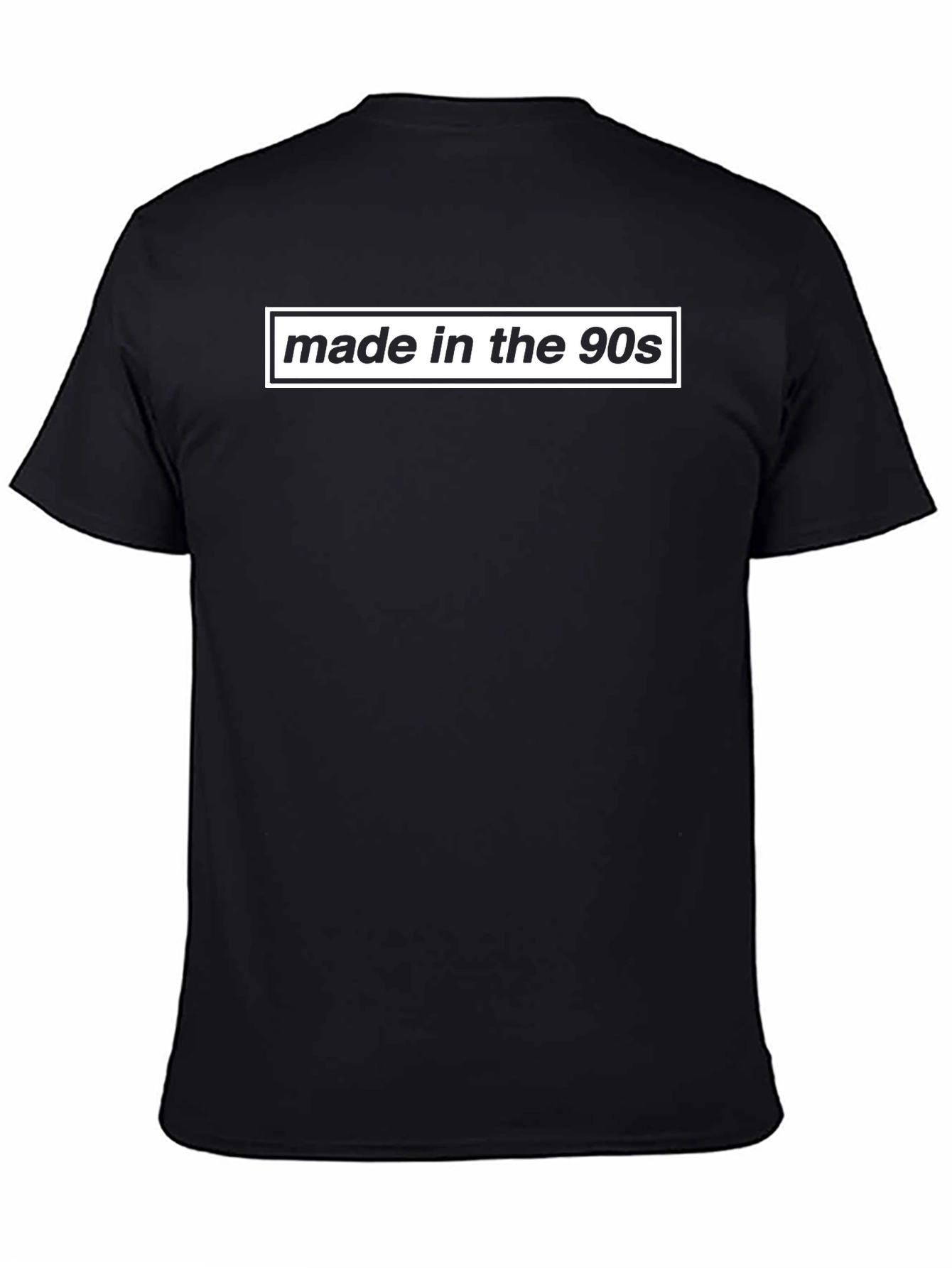 Made in the 90s Black Graphic Tee