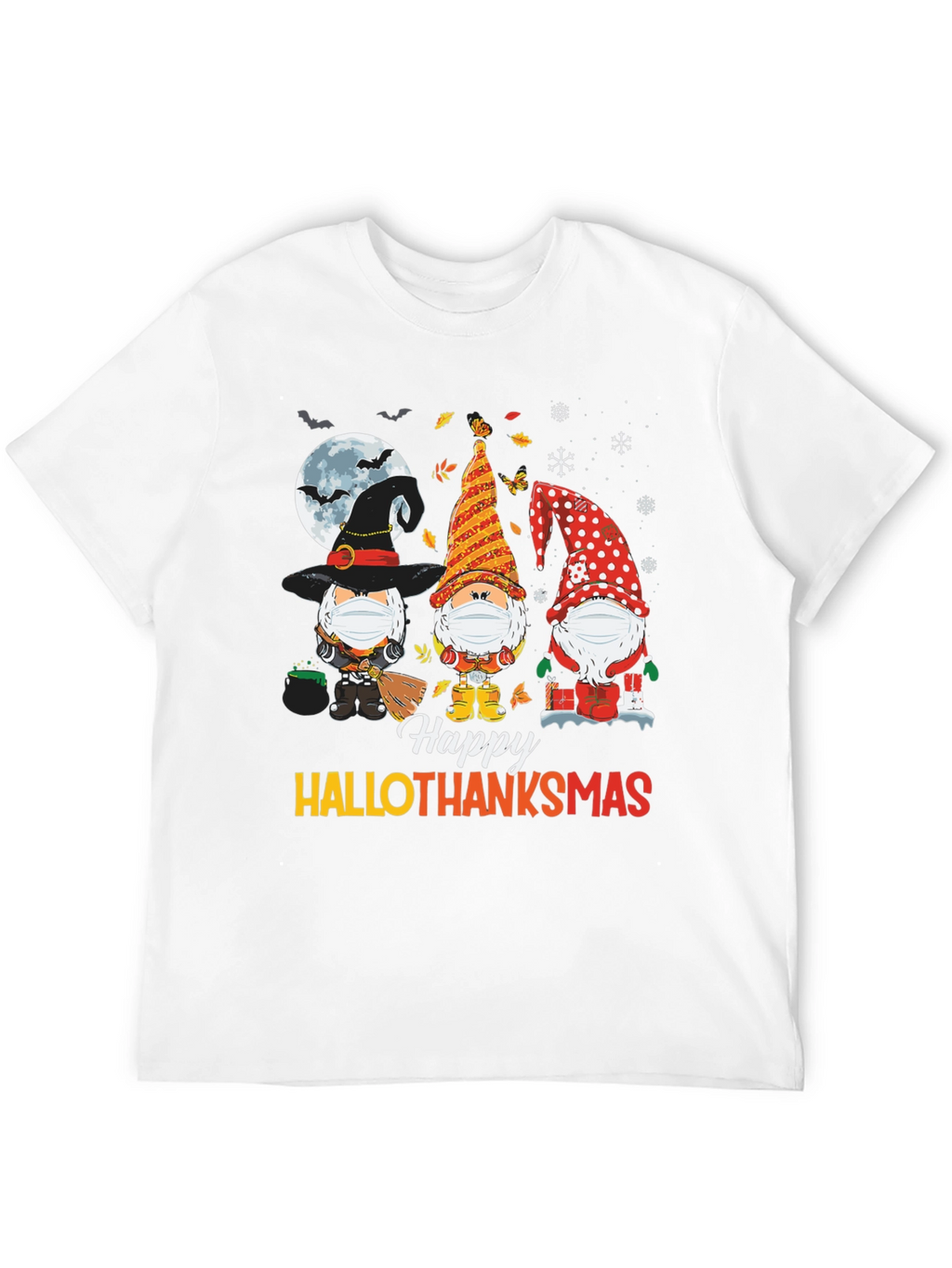 Hallothanksmas Gnomes T-Shirt