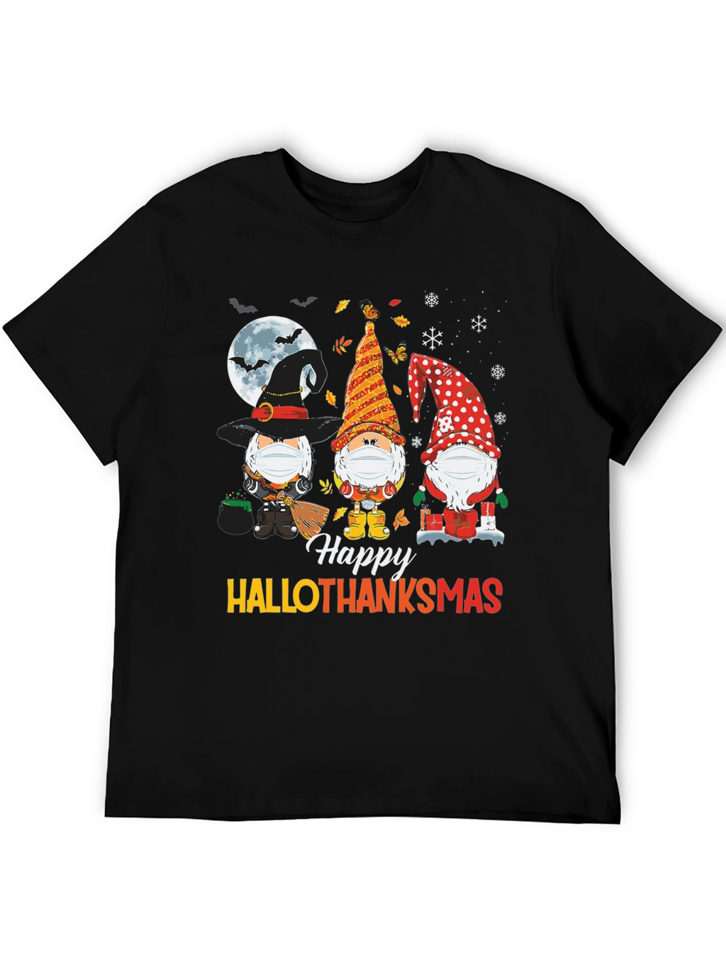 Hallothanksmas Gnomes T-Shirt