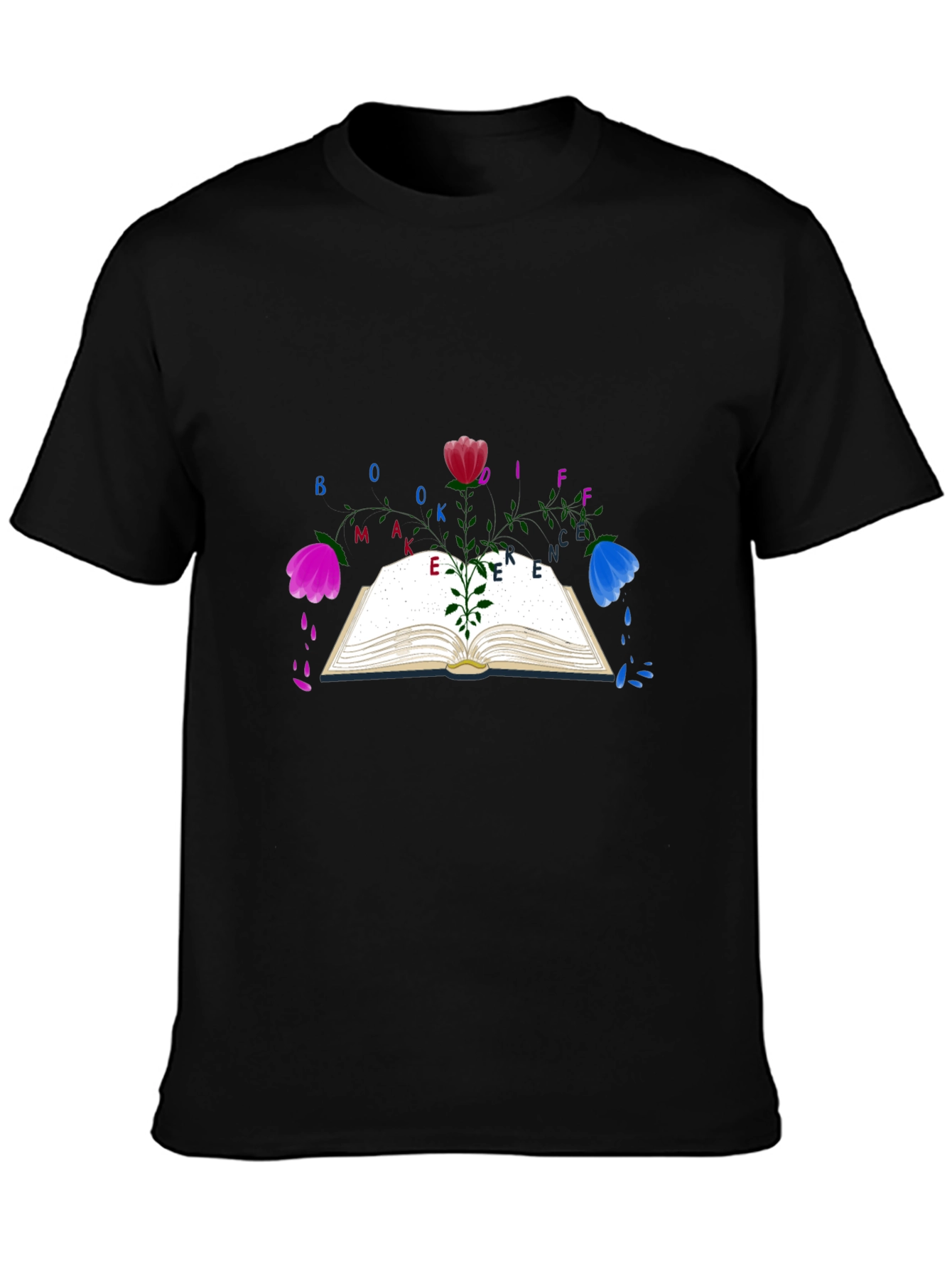 Book Make Difference Tee