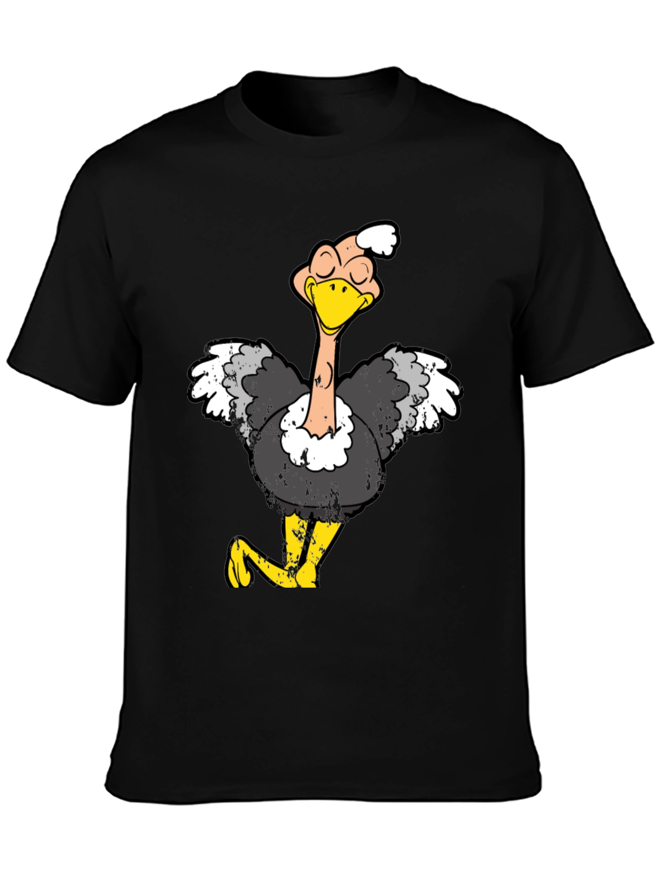 Funny Ostrich Graphic T-Shirt