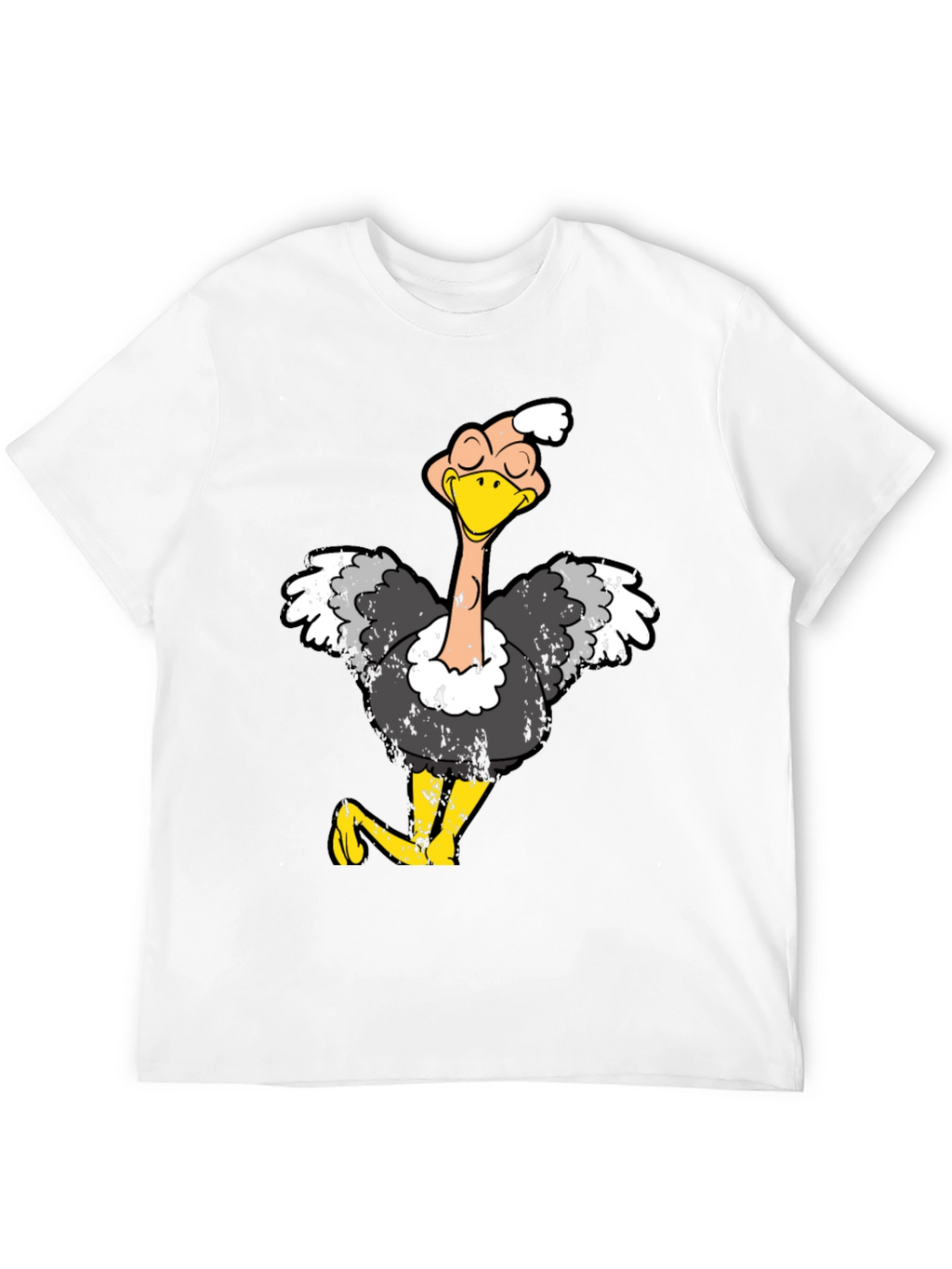 Funny Ostrich Graphic T-Shirt