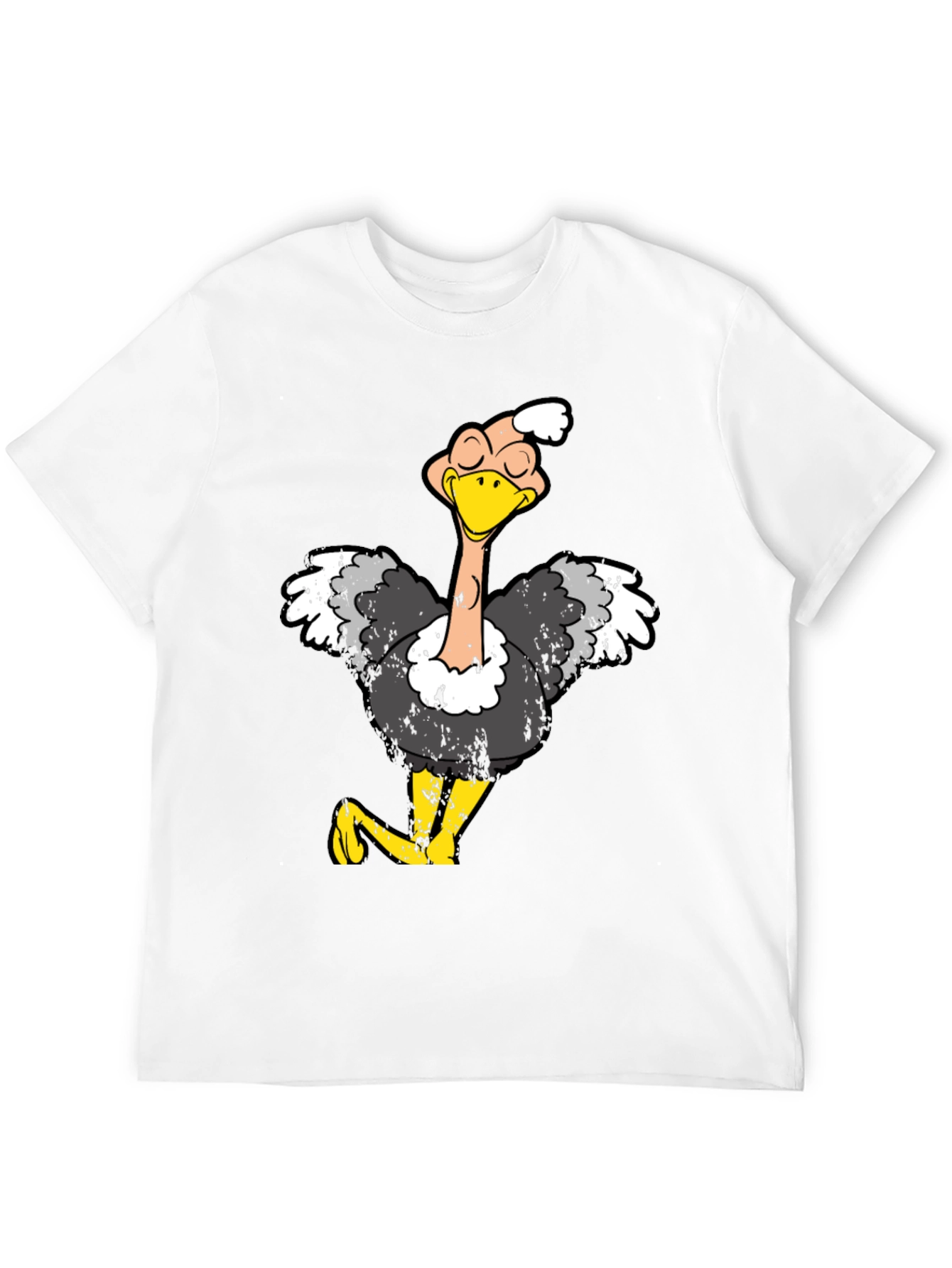 Funny Ostrich Graphic T-Shirt
