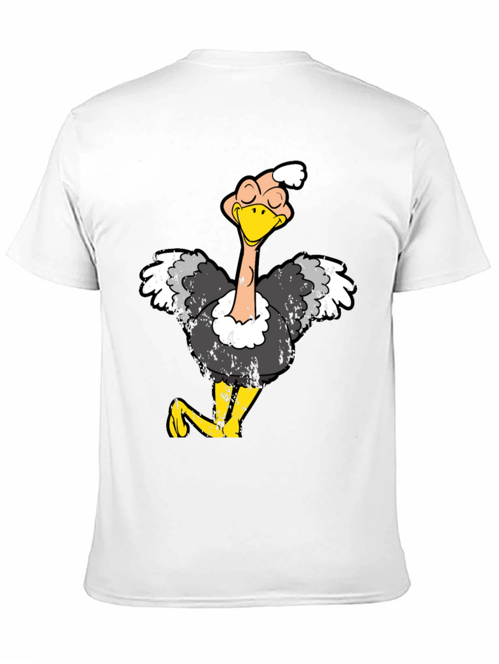 Funny Ostrich Graphic T-Shirt