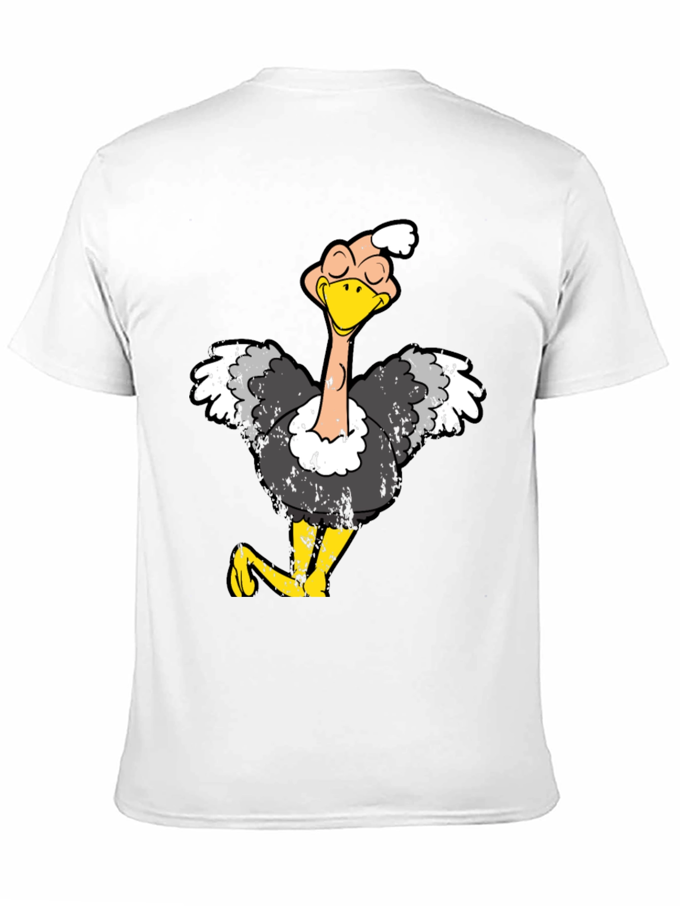 Funny Ostrich Graphic T-Shirt