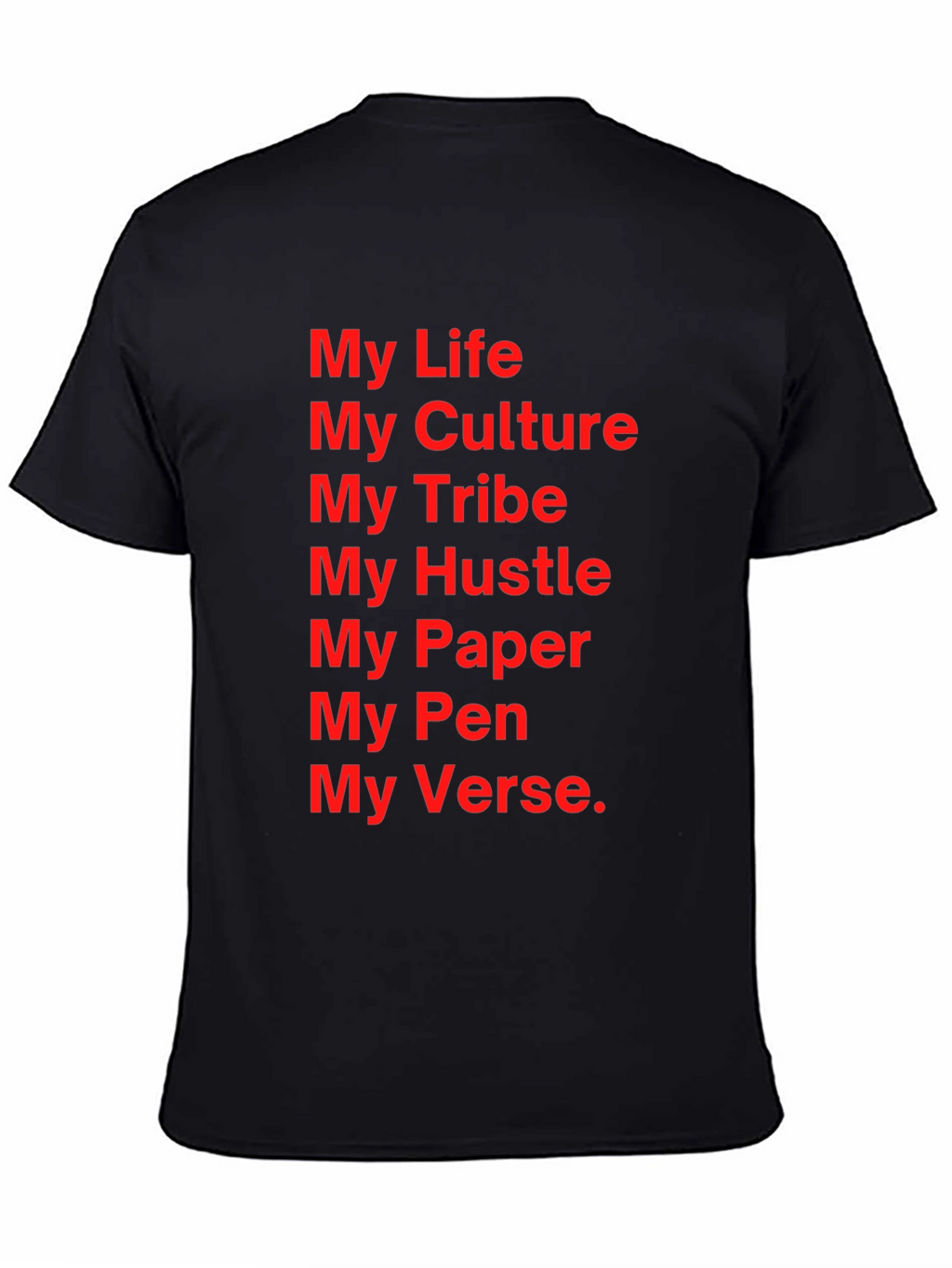 My Life Crew Neck T-Shirt