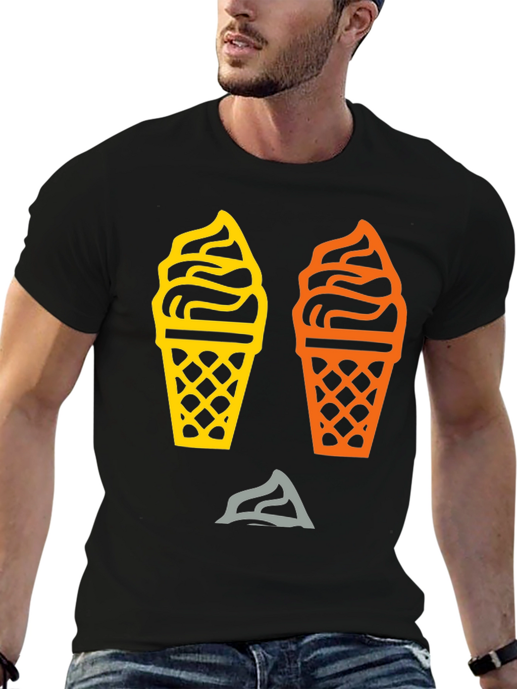 Ice Cream Graphic Tee - Sweet Summer Style