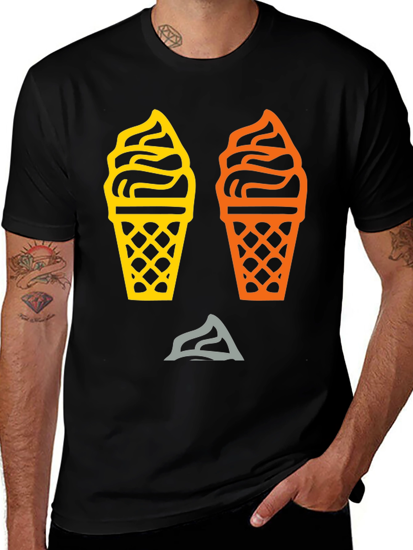 Ice Cream Graphic Tee - Sweet Summer Style