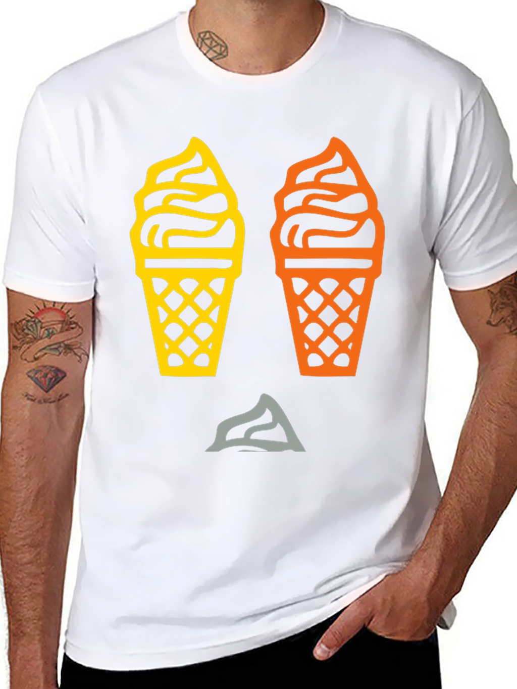 Ice Cream Graphic Tee - Sweet Summer Style
