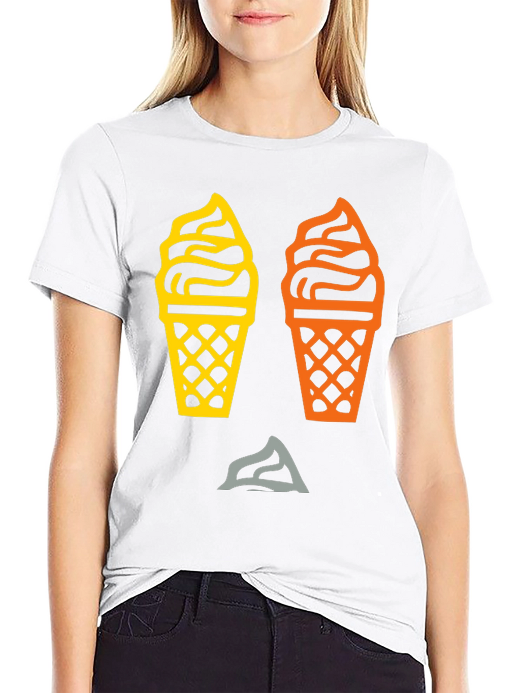Ice Cream Graphic Tee - Sweet Summer Style