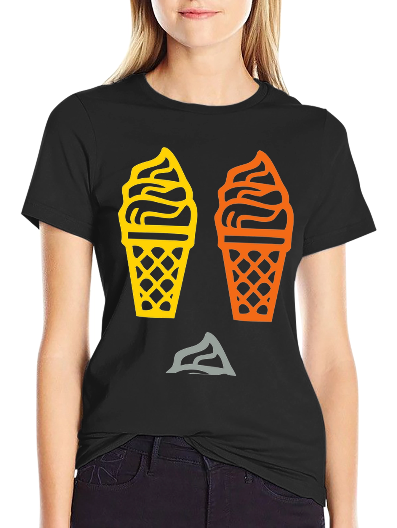 Ice Cream Graphic Tee - Sweet Summer Style