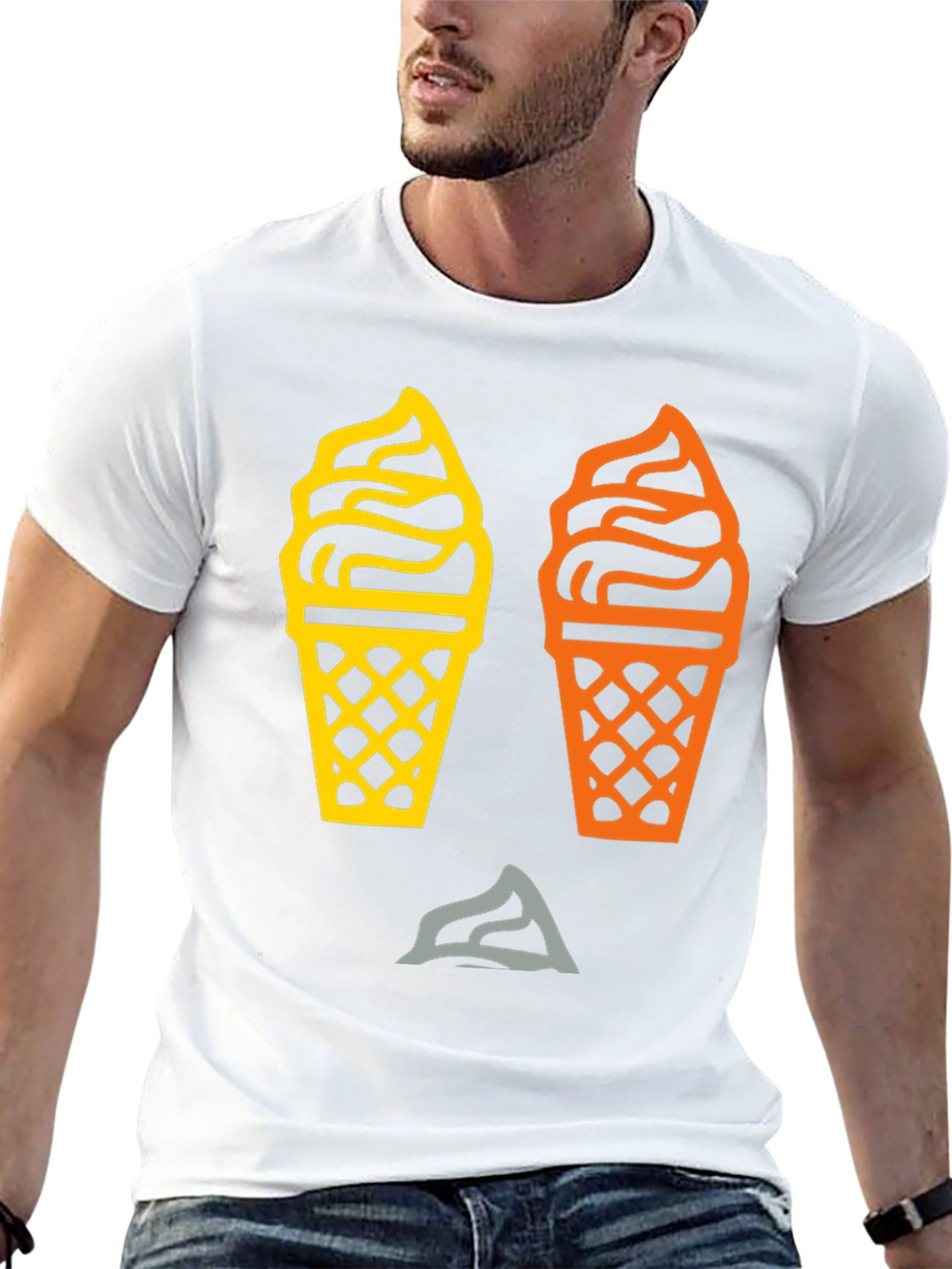 Ice Cream Graphic Tee - Sweet Summer Style