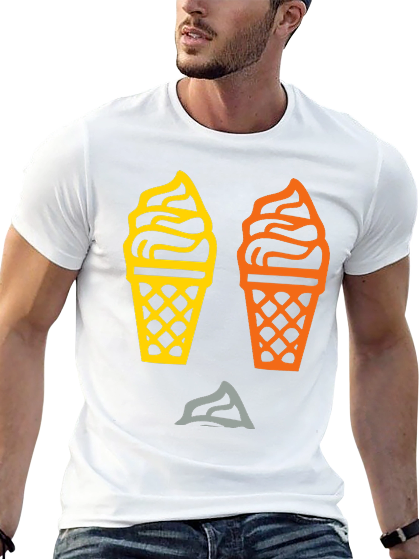 Ice Cream Graphic Tee - Sweet Summer Style
