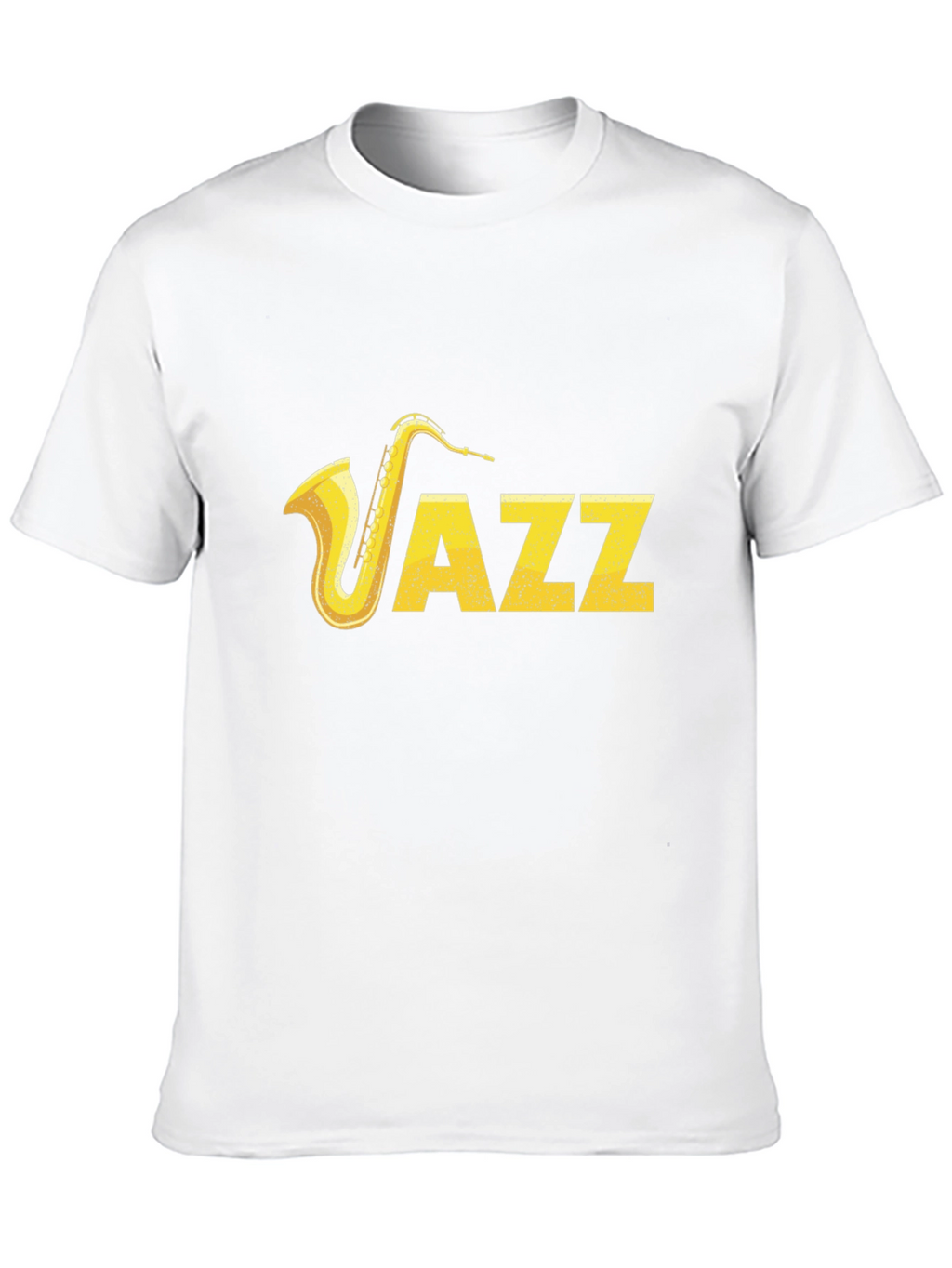 Jazz Saxophone Black T-Shirt - Music Lover Tee