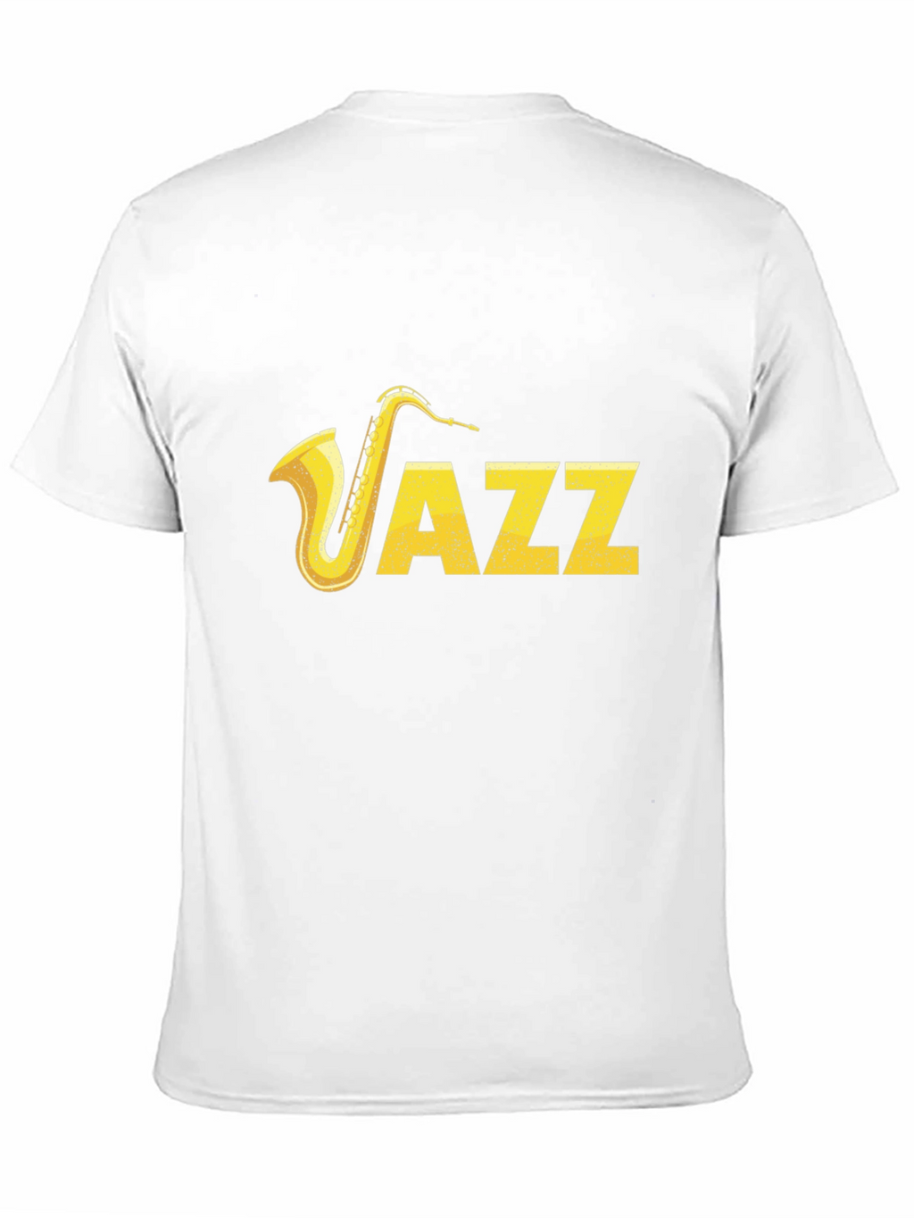 Jazz Saxophone Black T-Shirt - Music Lover Tee