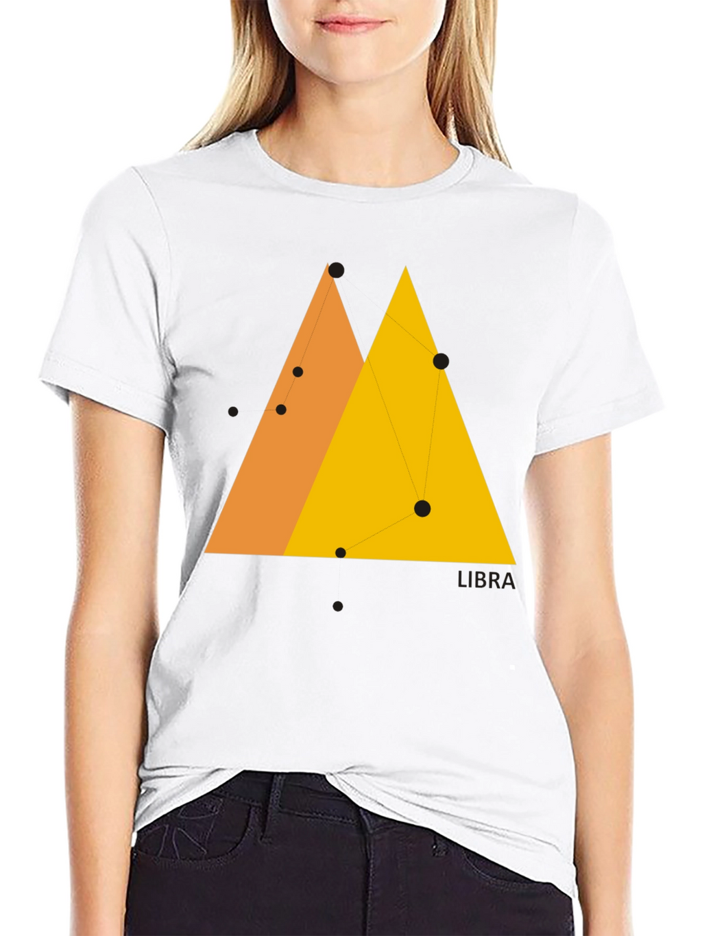 Libra Constellation Graphic Tee - Zodiac T-Shirt