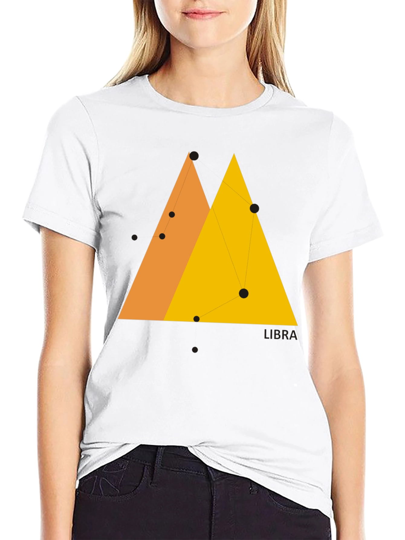 Libra Constellation Graphic Tee - Zodiac T-Shirt