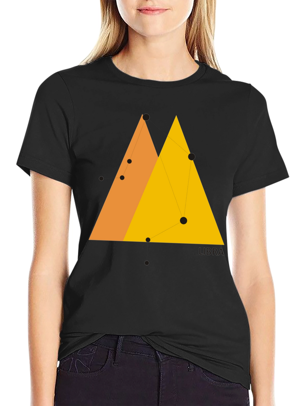 Libra Constellation Graphic Tee - Zodiac T-Shirt