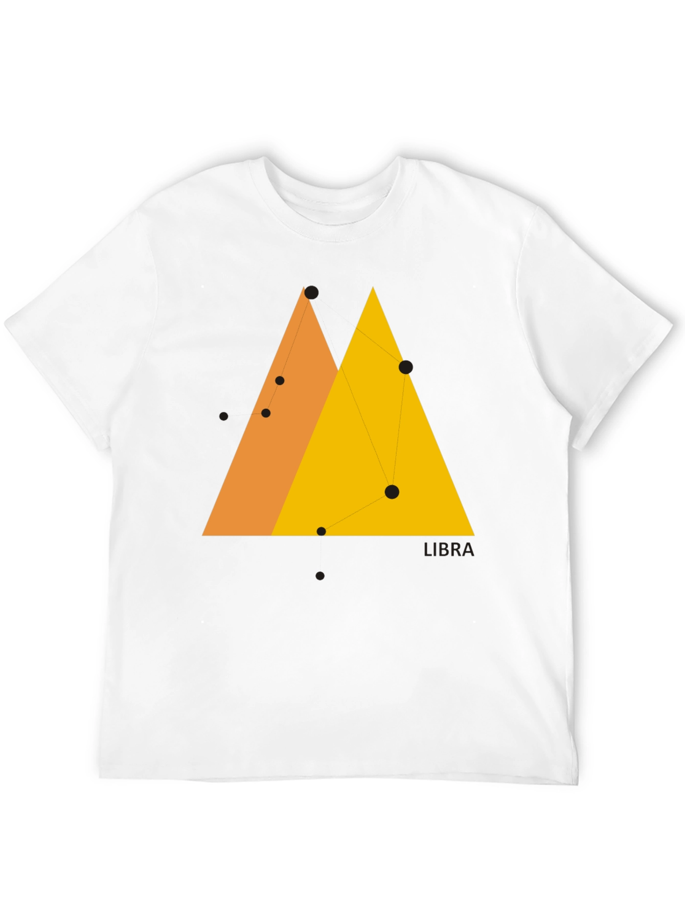 Libra Constellation Graphic Tee - Zodiac T-Shirt