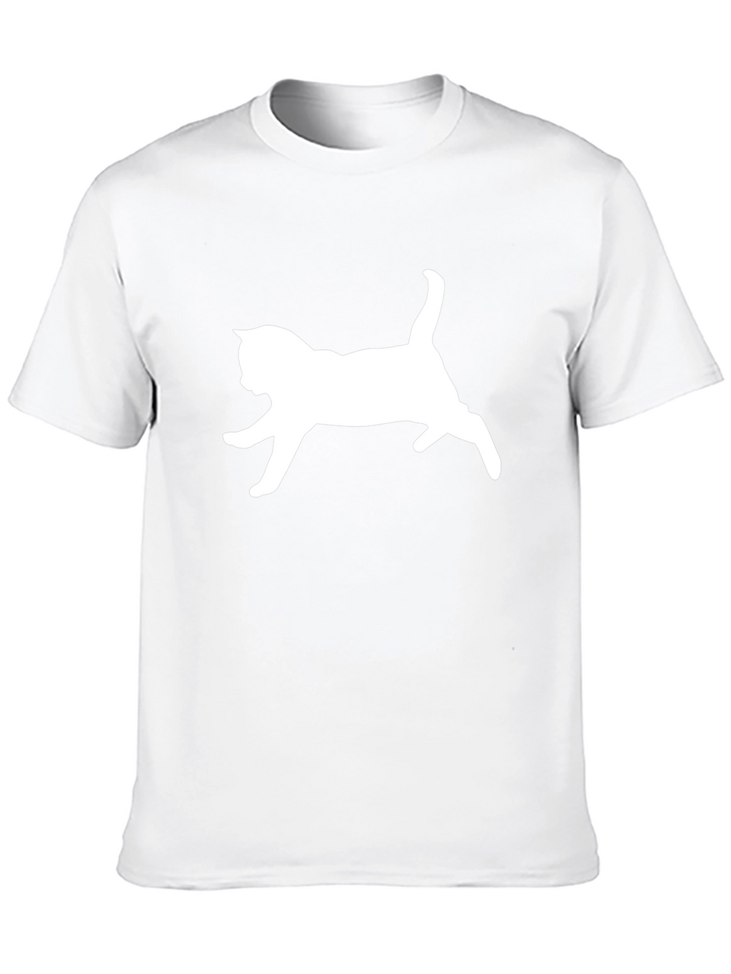 Black Cat Silhouette T-Shirt