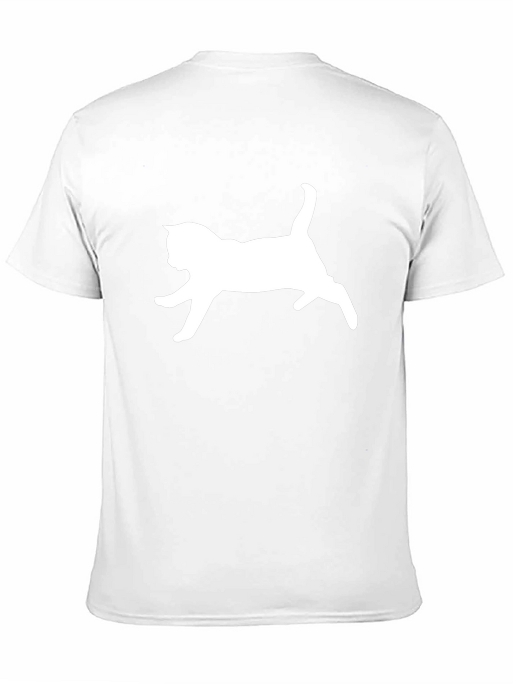 Black Cat Silhouette T-Shirt