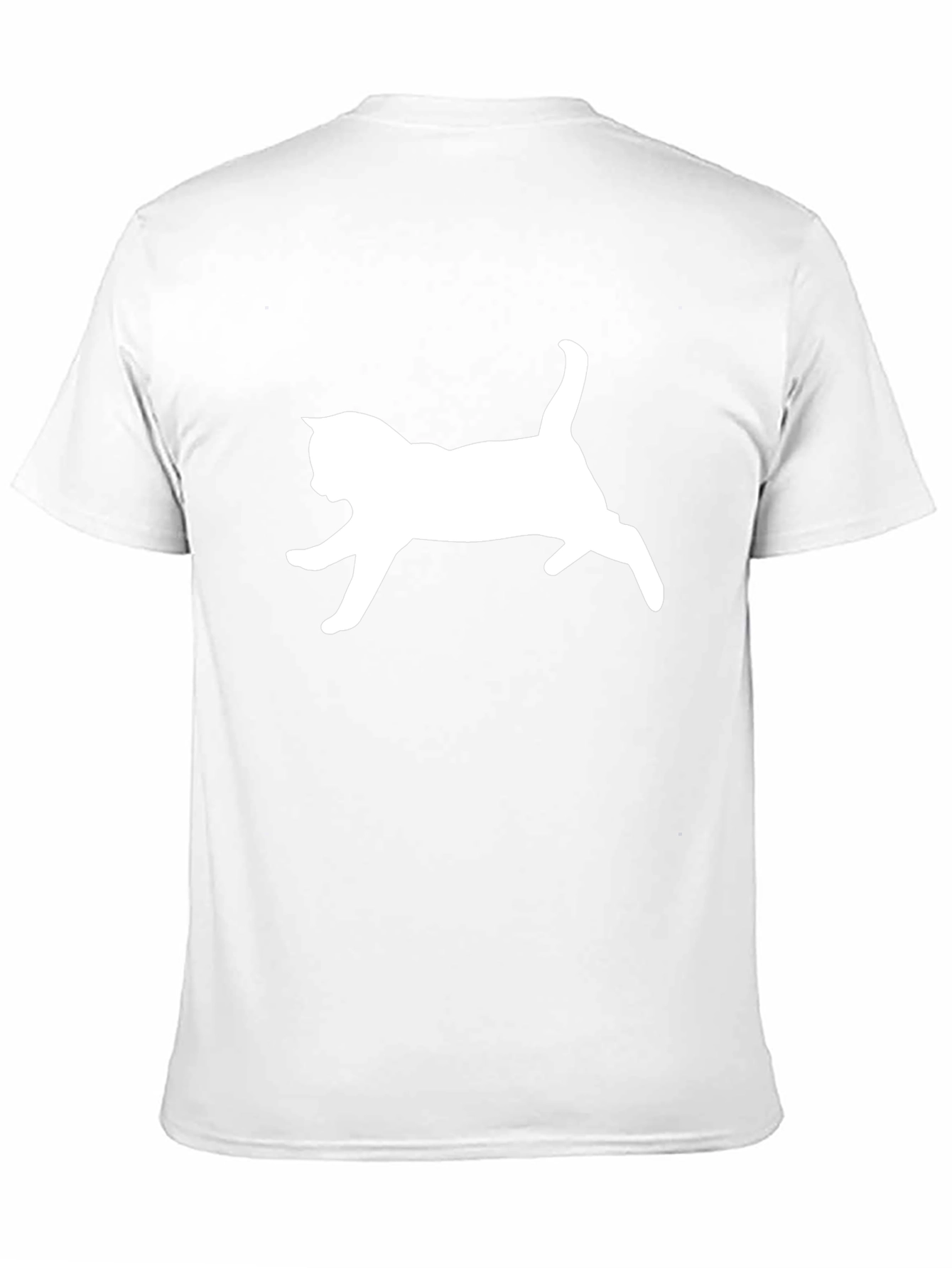 Black Cat Silhouette T-Shirt