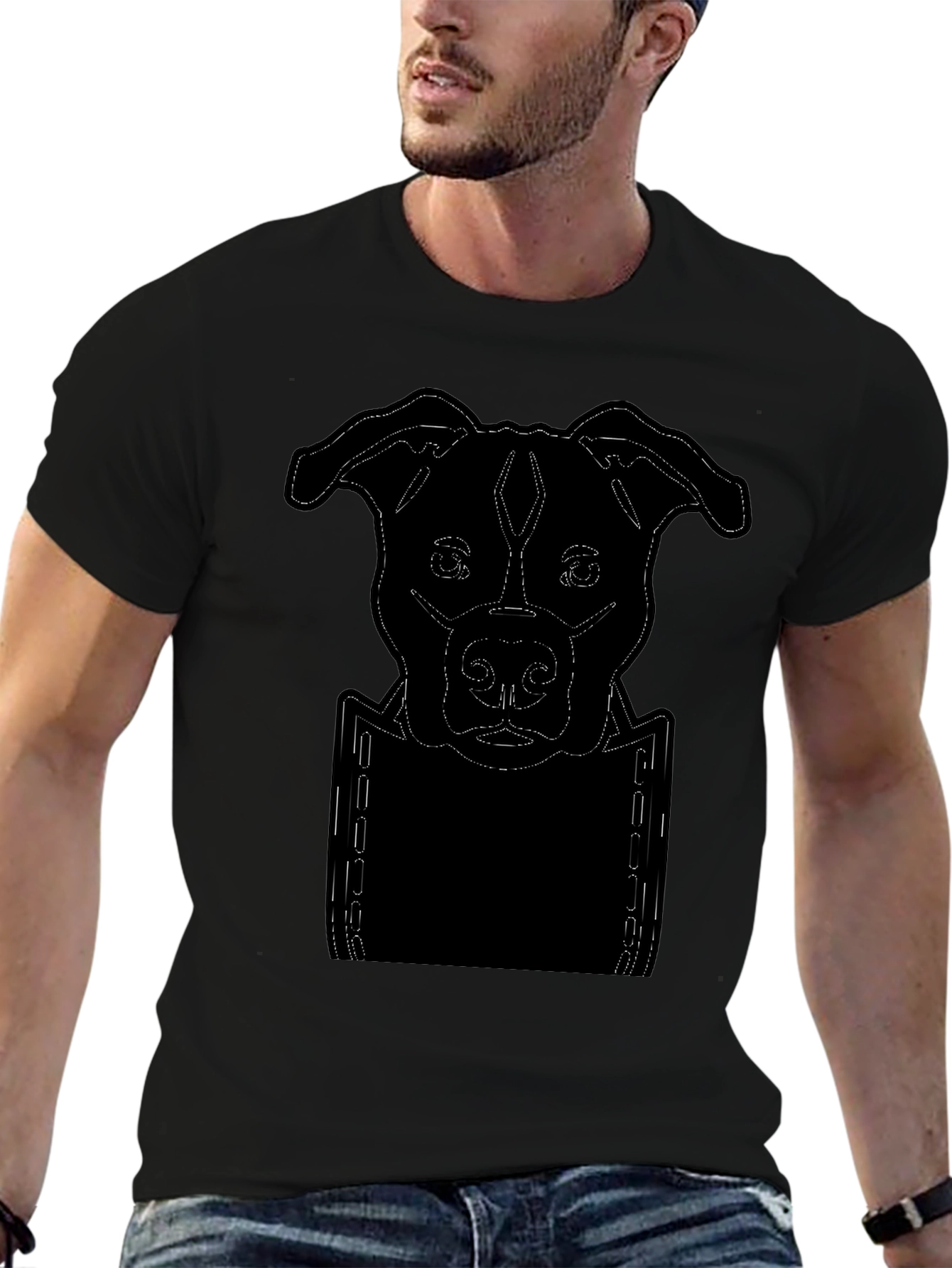 Pitbull Pocket T-Shirt