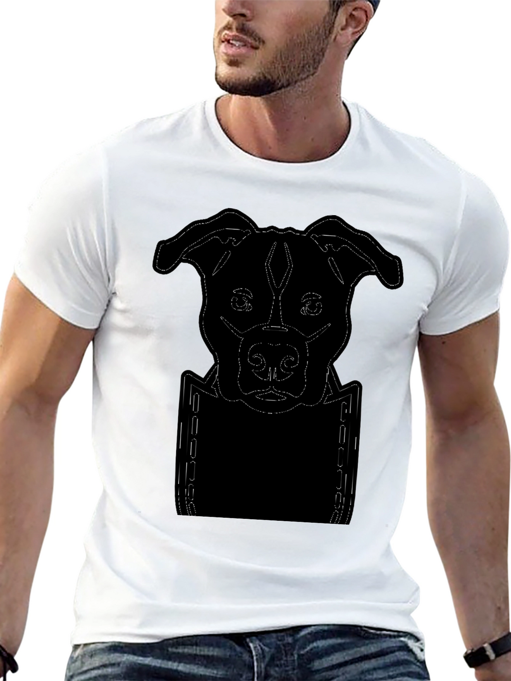 Pitbull Pocket T-Shirt