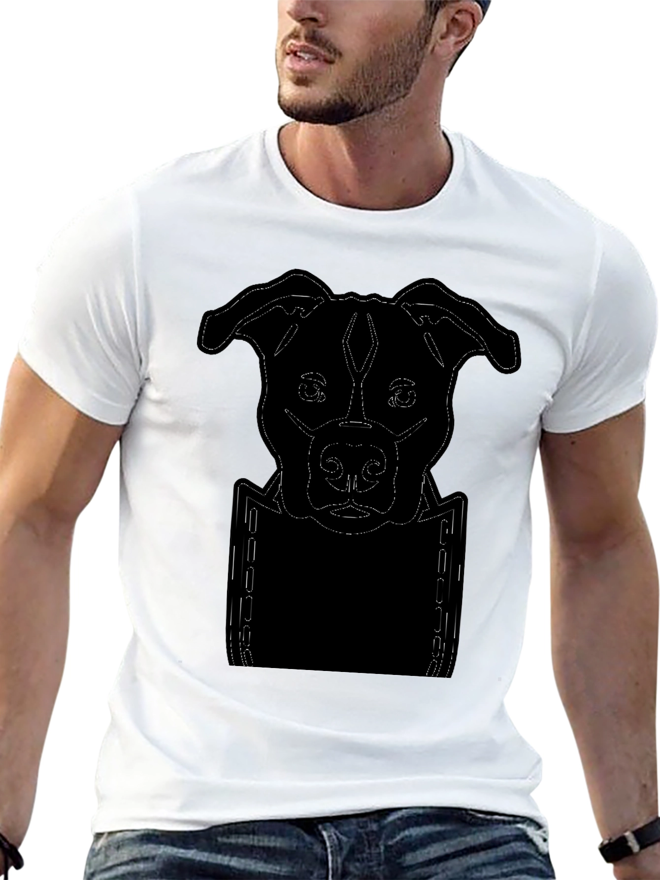 Pitbull Pocket T-Shirt