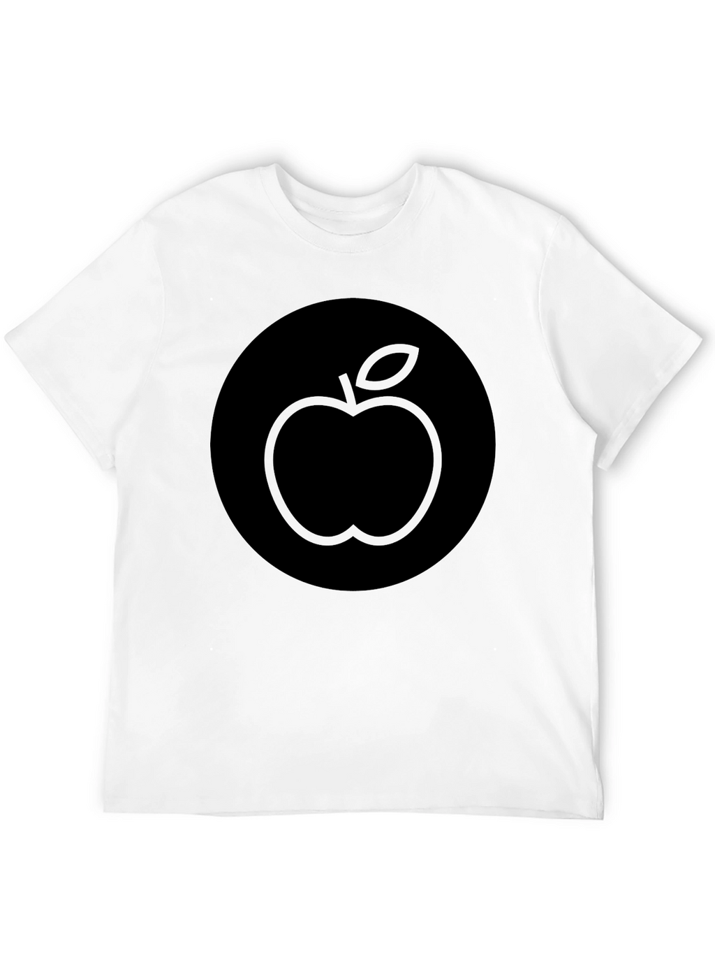 Apple Graphic Black T-Shirt
