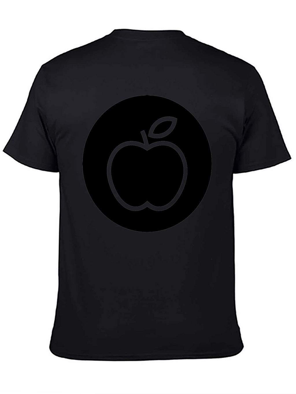 Apple Graphic Black T-Shirt
