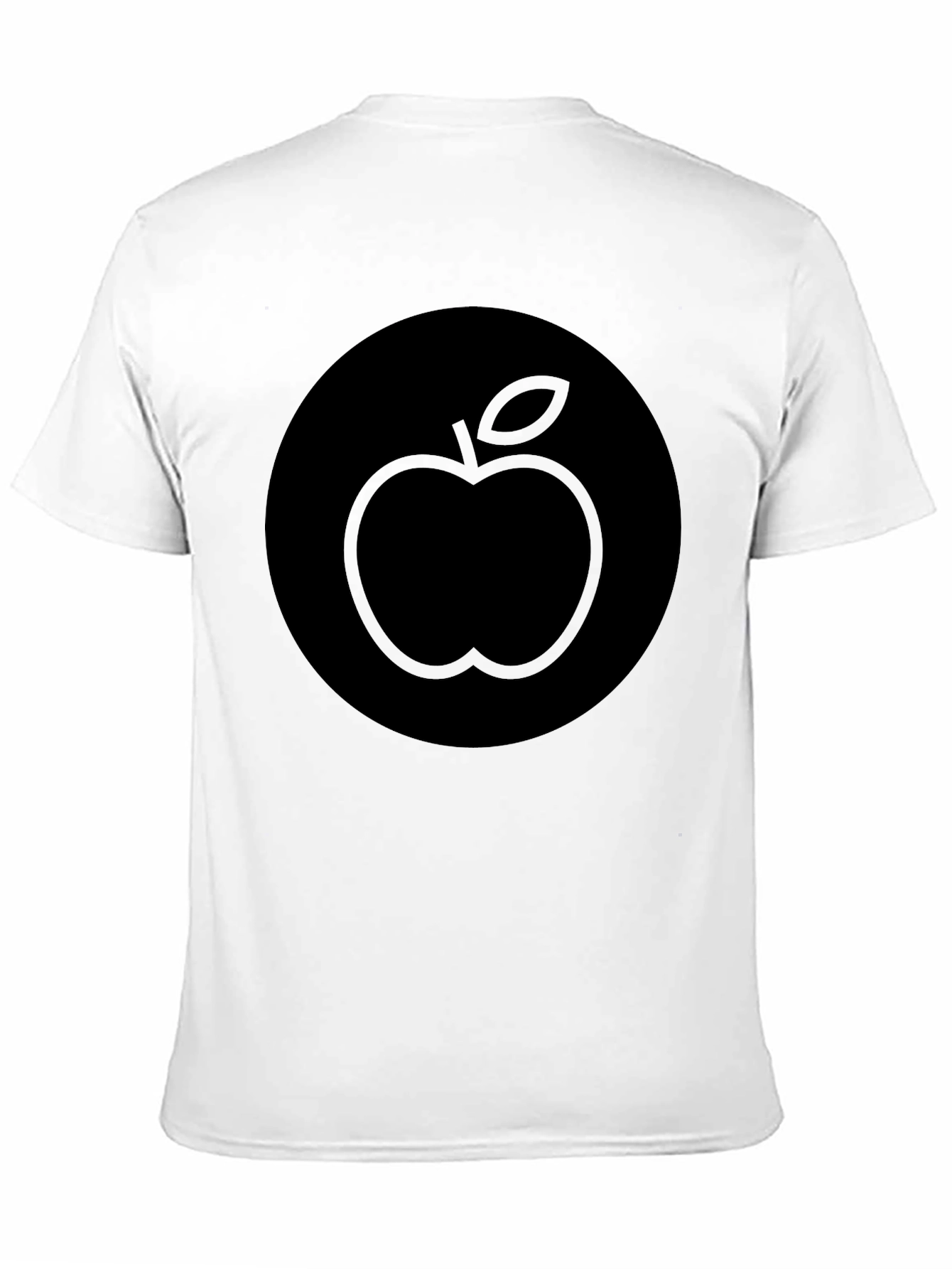 Apple Graphic Black T-Shirt