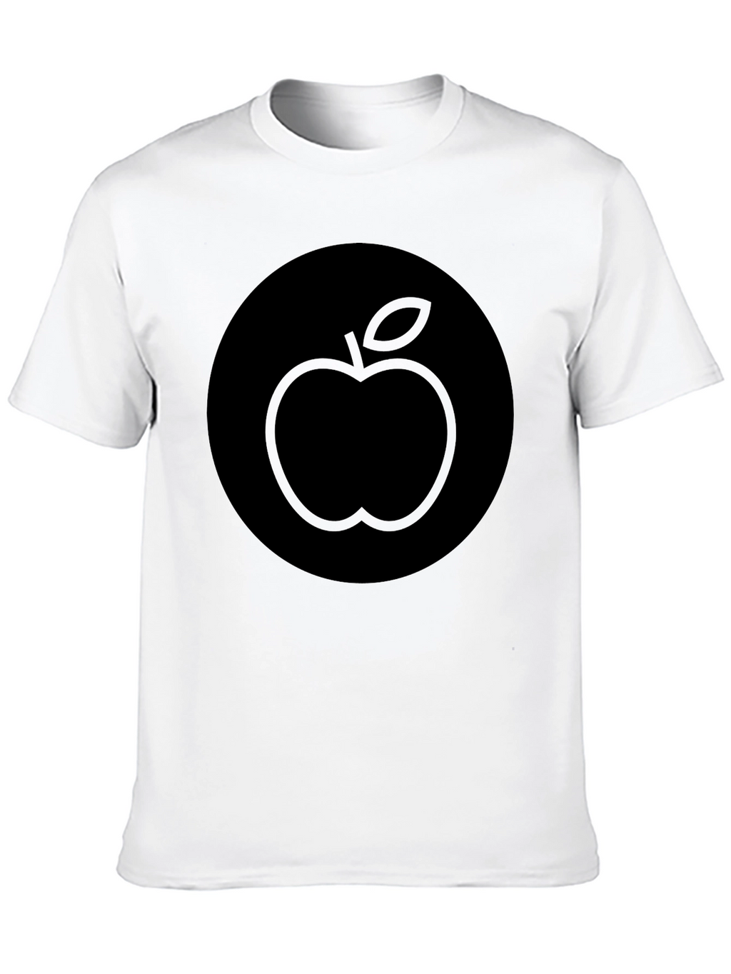 Apple Graphic Black T-Shirt