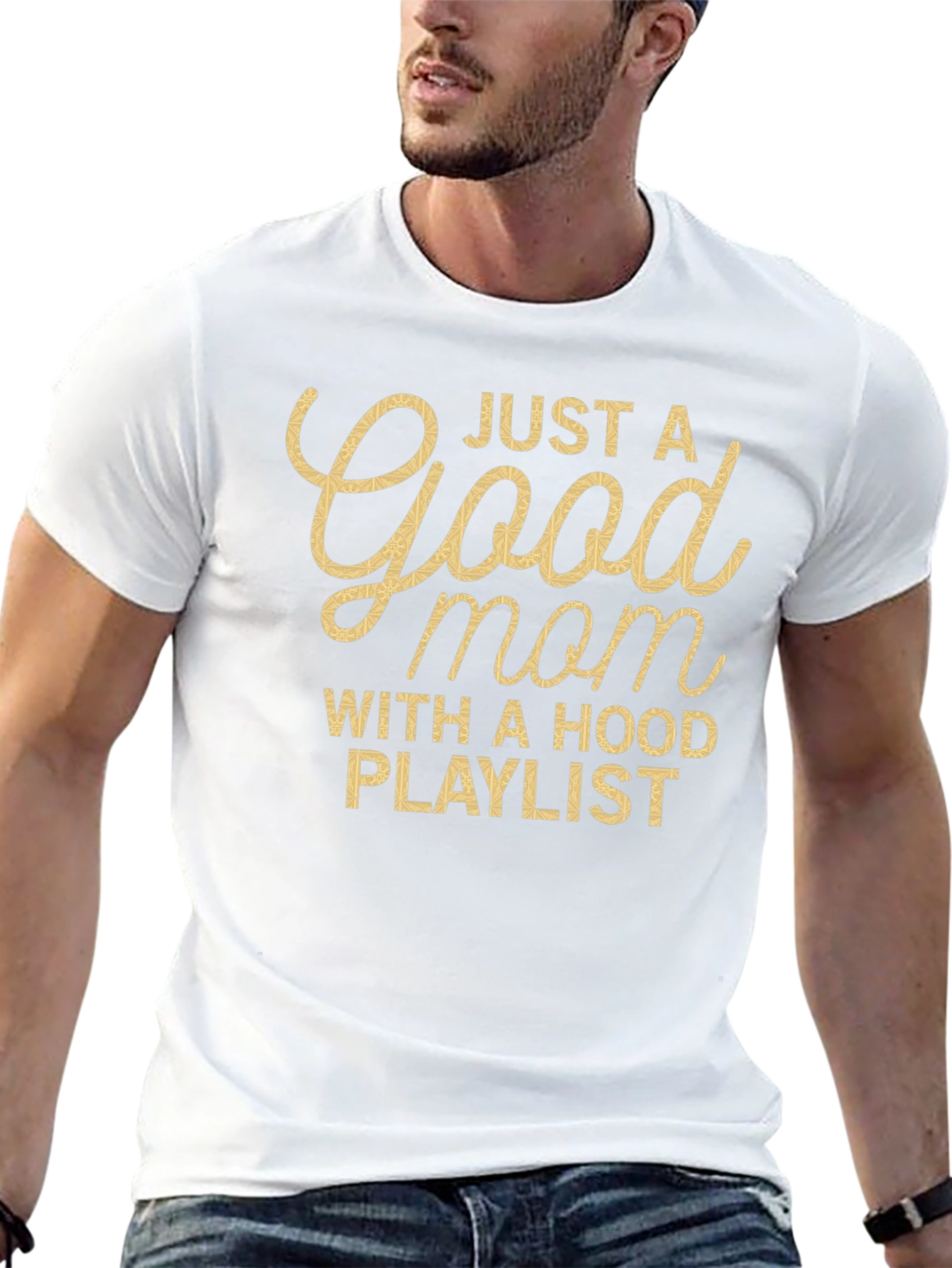 Good Mom With Hood Playlist T-Shirt
