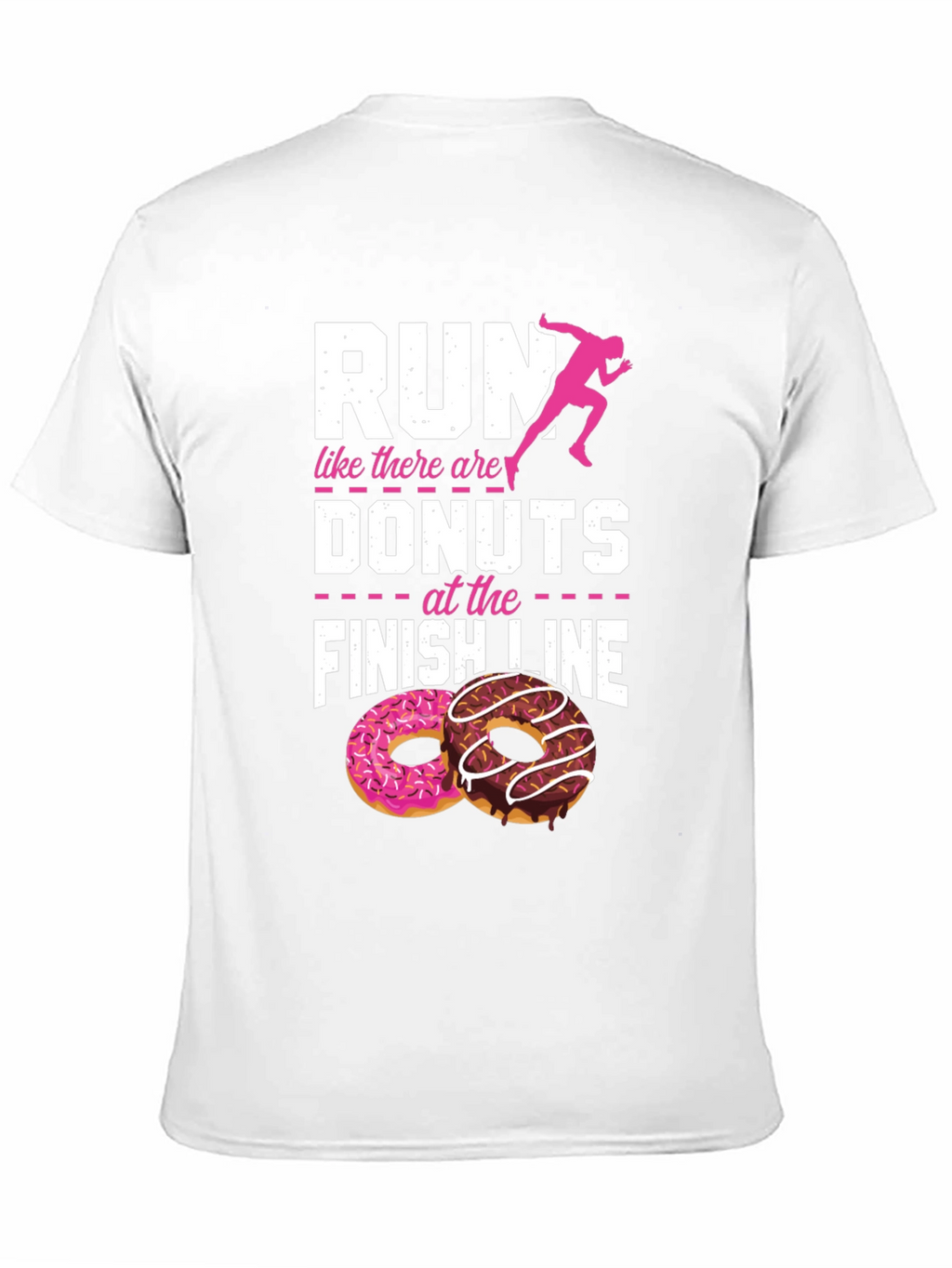 Run for Donuts Graphic T-Shirt