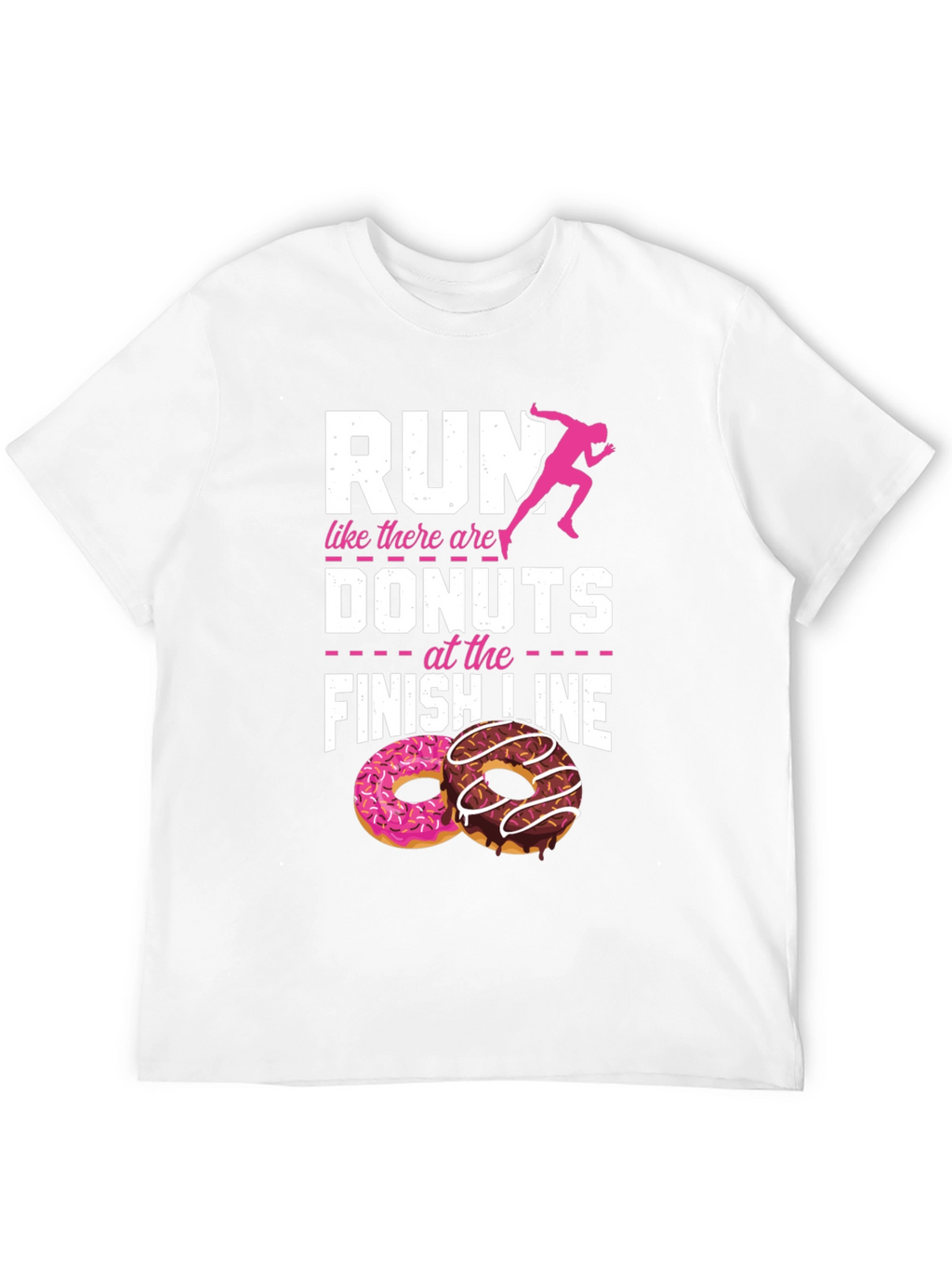 Run for Donuts Graphic T-Shirt