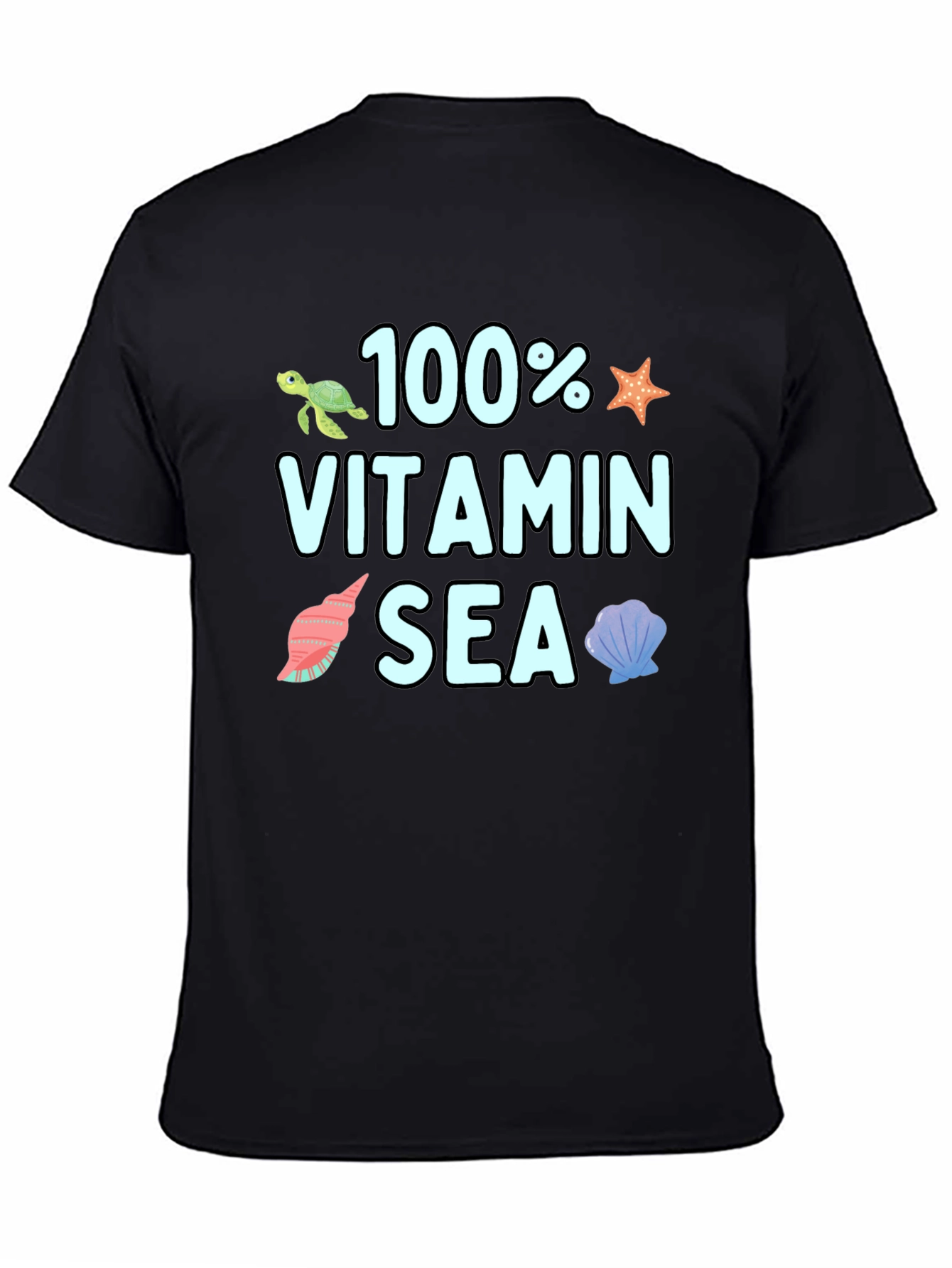 100% Vitamin Sea Graphic T-Shirt
